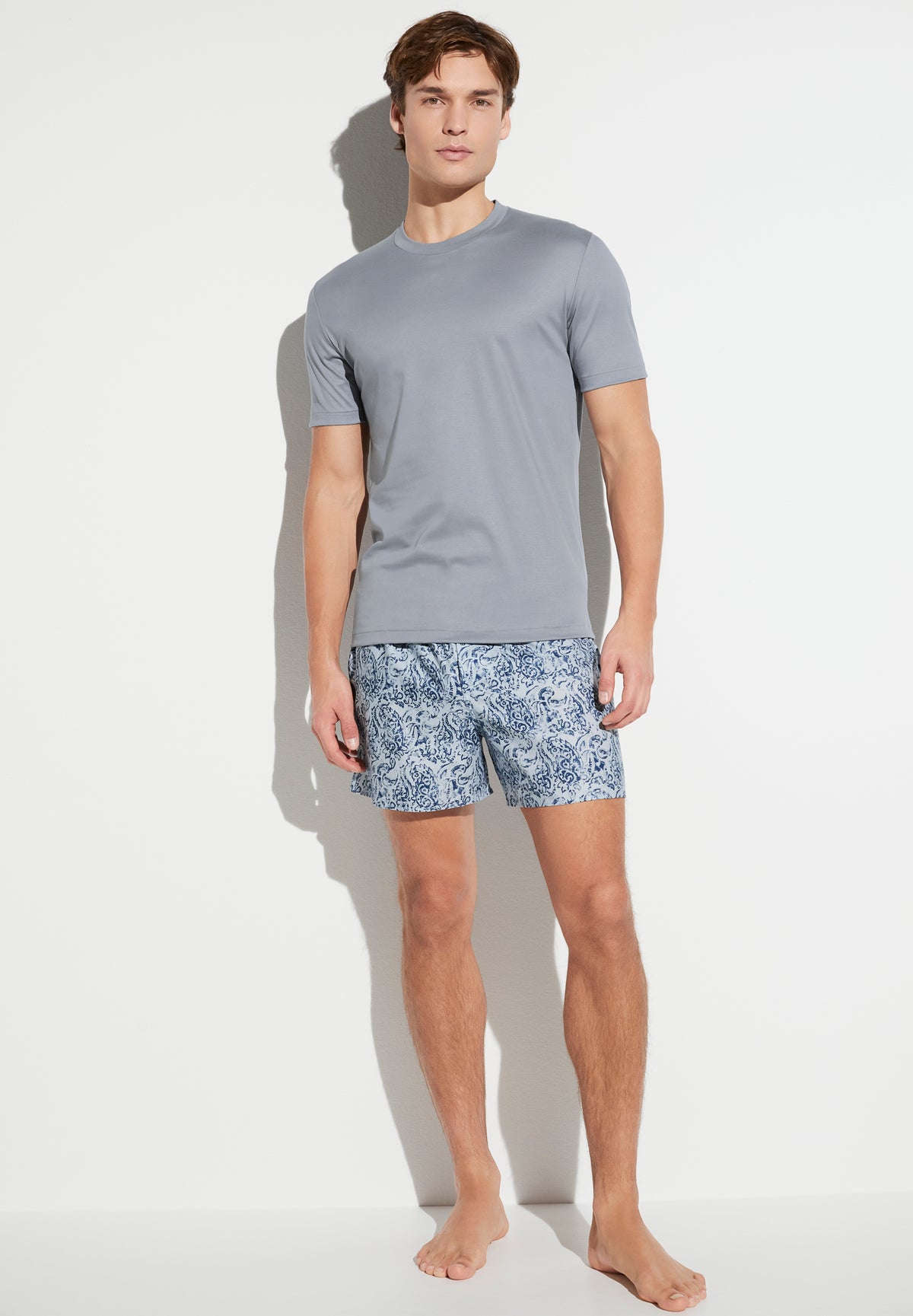 Sea Island | T-Shirt à manches courtes - smoky blue