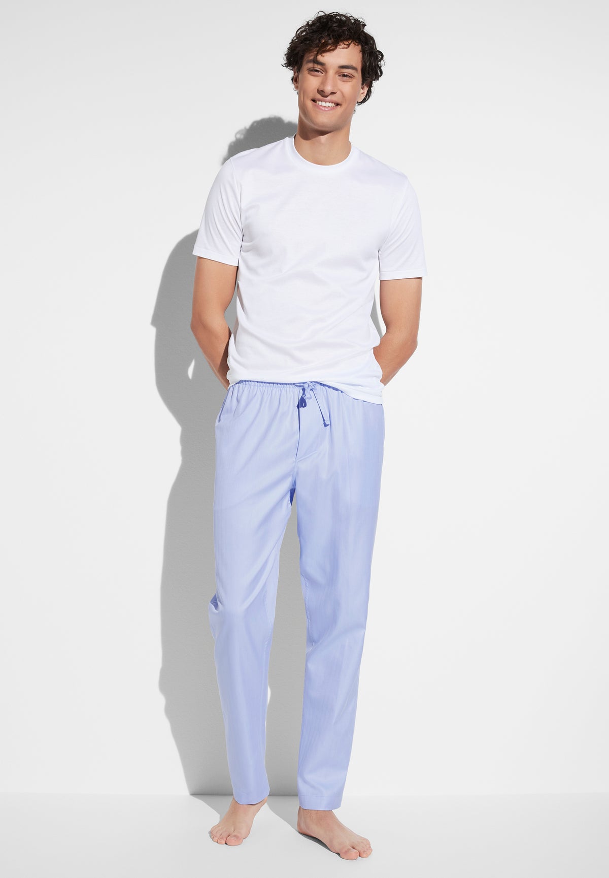 Sea Island Woven | Pantalon - blue