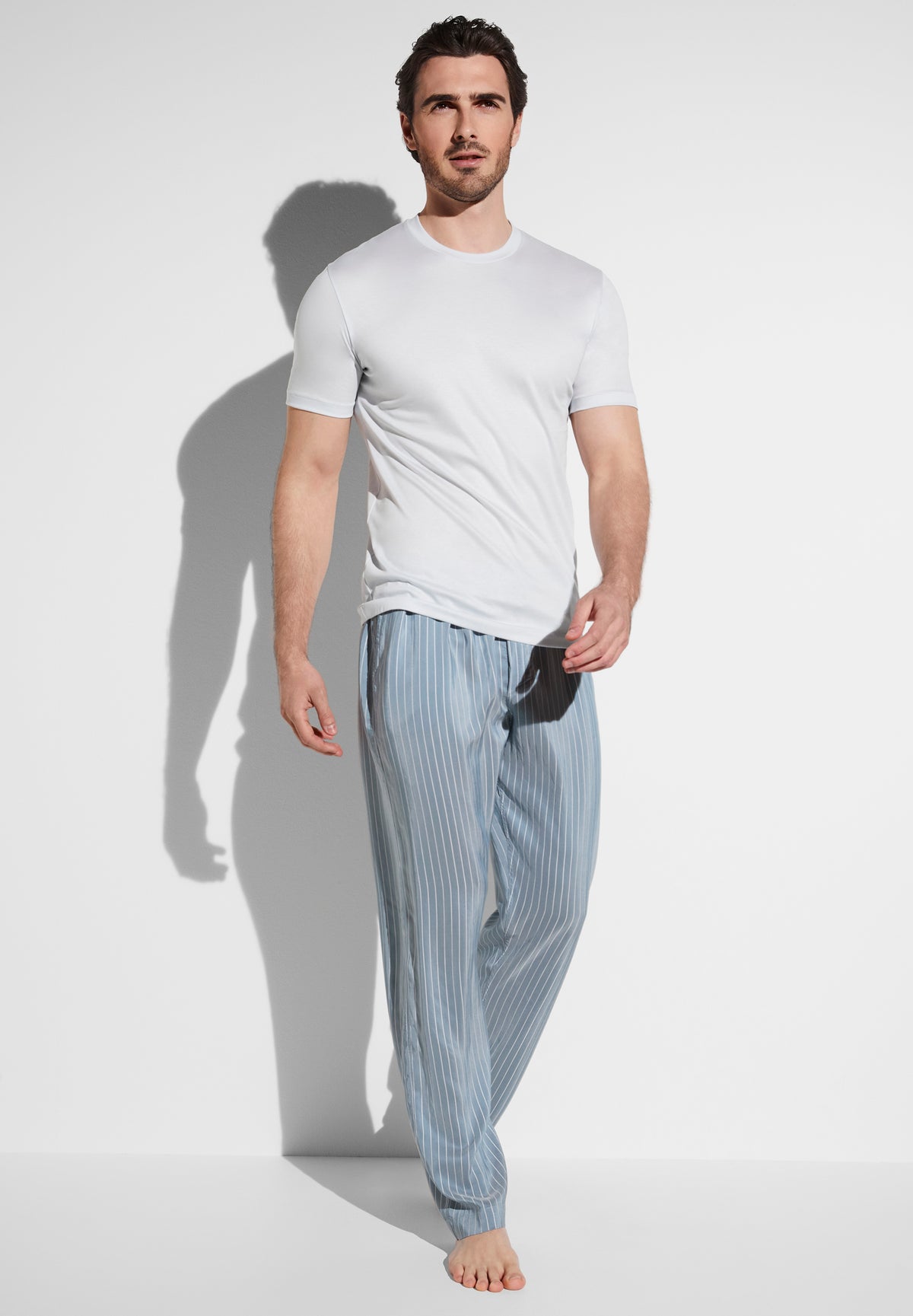 Pinstripes | Pantalon - aqua stripes