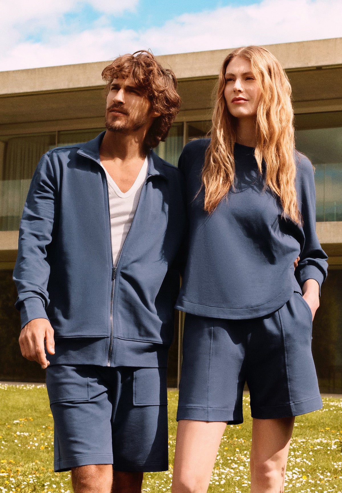 Summer Lounge | Veston - iris blue