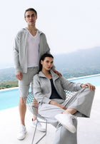 Summer Lounge | Veston - light grey mélange