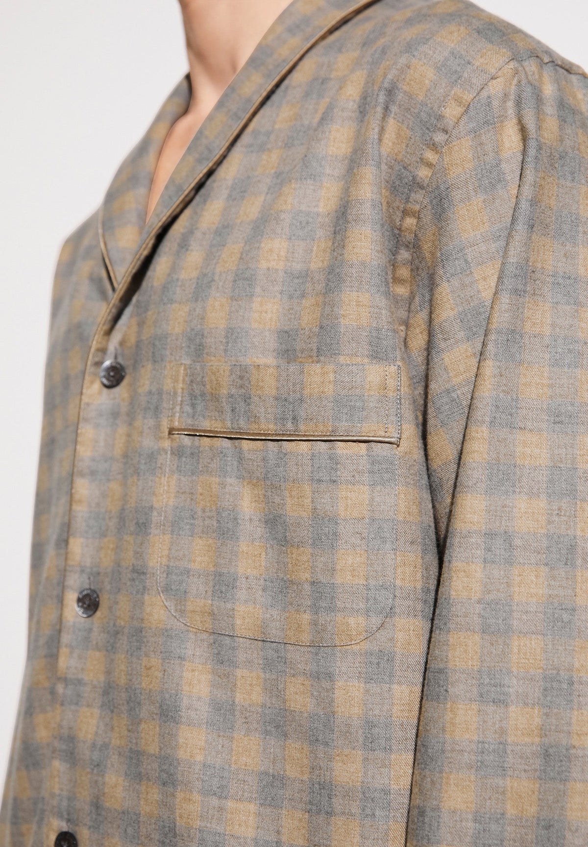 Cozy Flannel | Pyjama longues - grey check