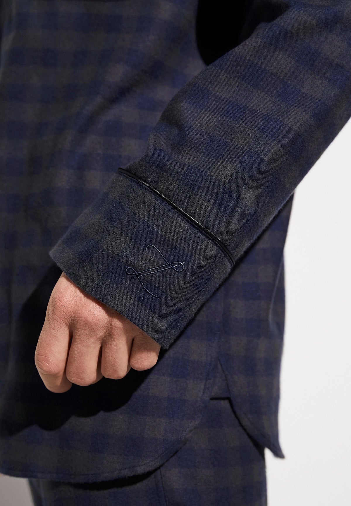 Cozy Flannel | Pyjama longues - navy check