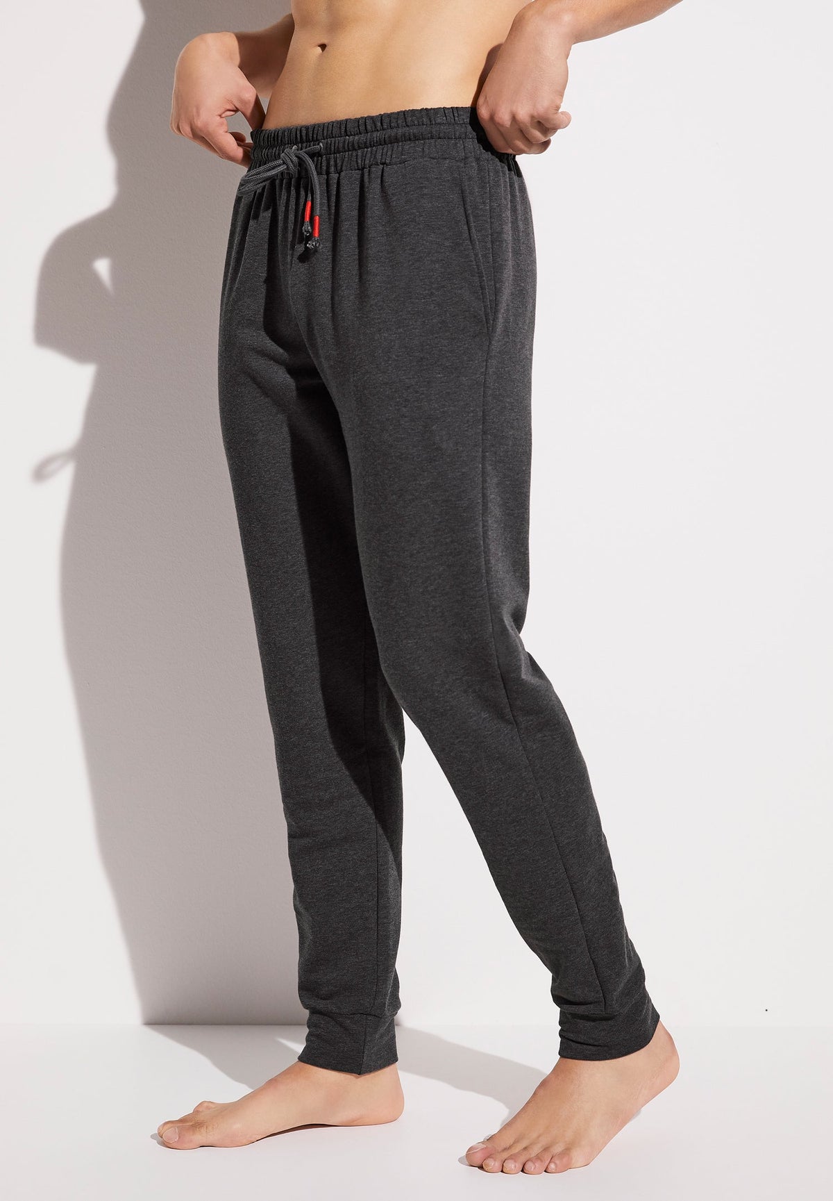 Cozy Lounge | Hose lang - dark grey mélange