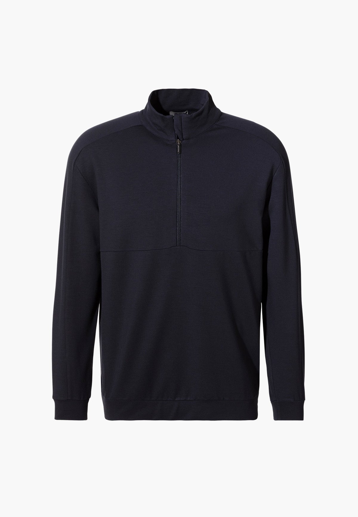 Viscose Stretch | Pullover - blue graphite