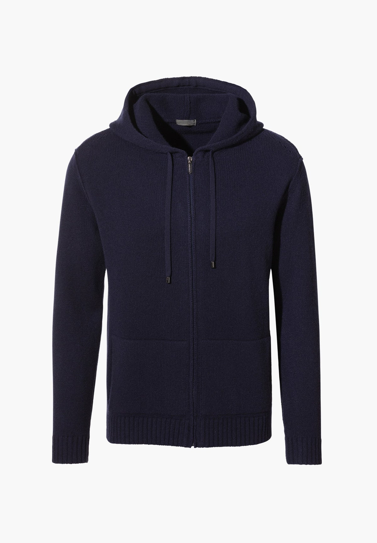 Flat Knit | Jacket - dark blue