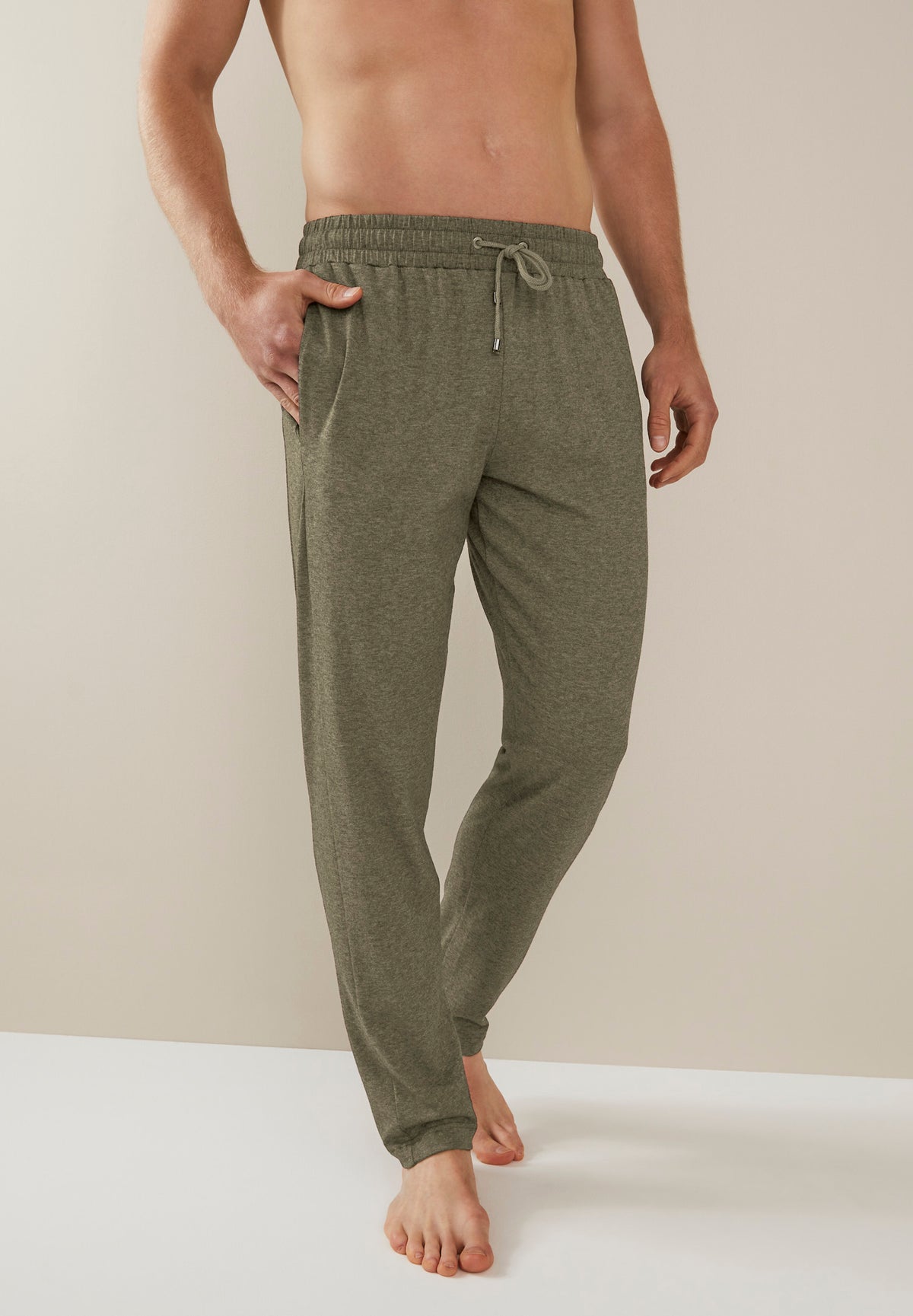 Winter Luxury | Pantalon - olive