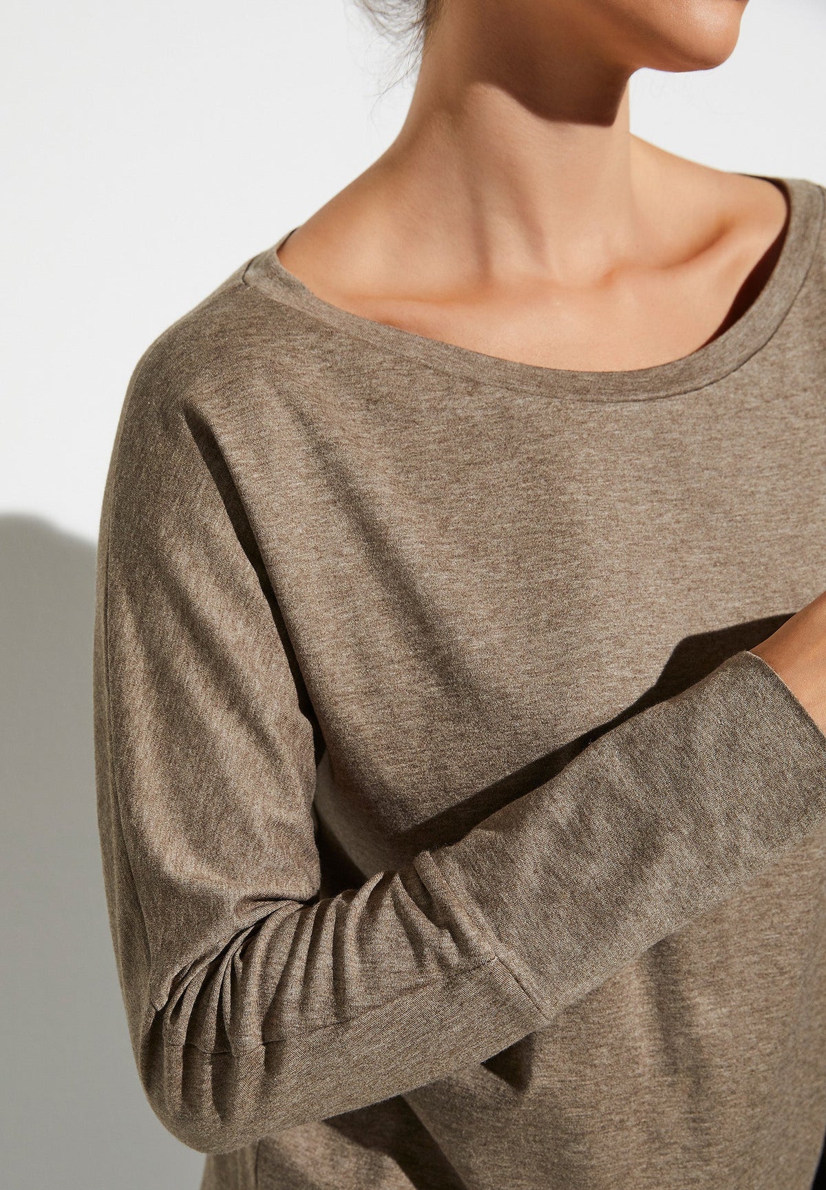 Winter Luxury | Pull-over - mocca