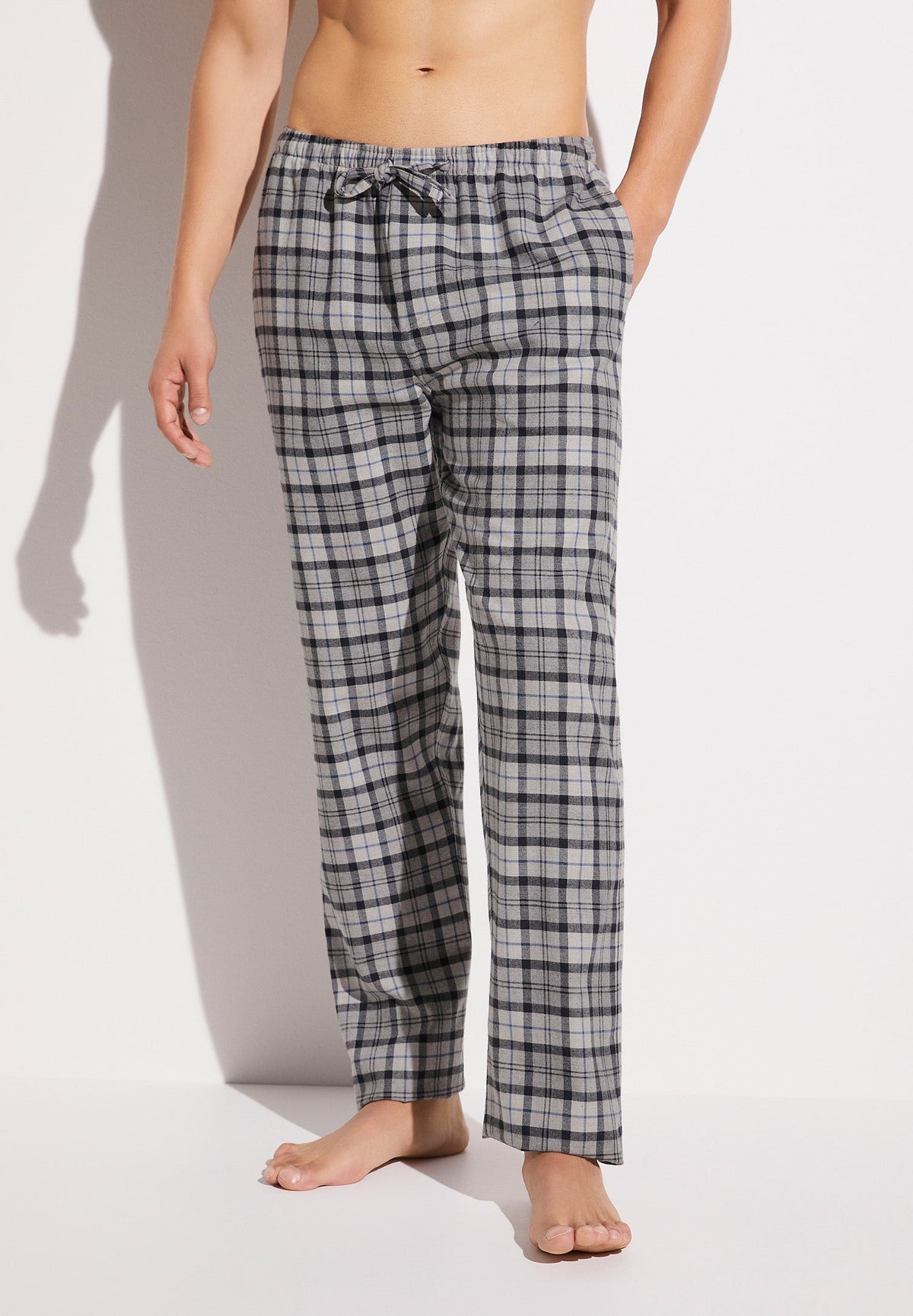 Cozy Flannel | Pantalon - grey check