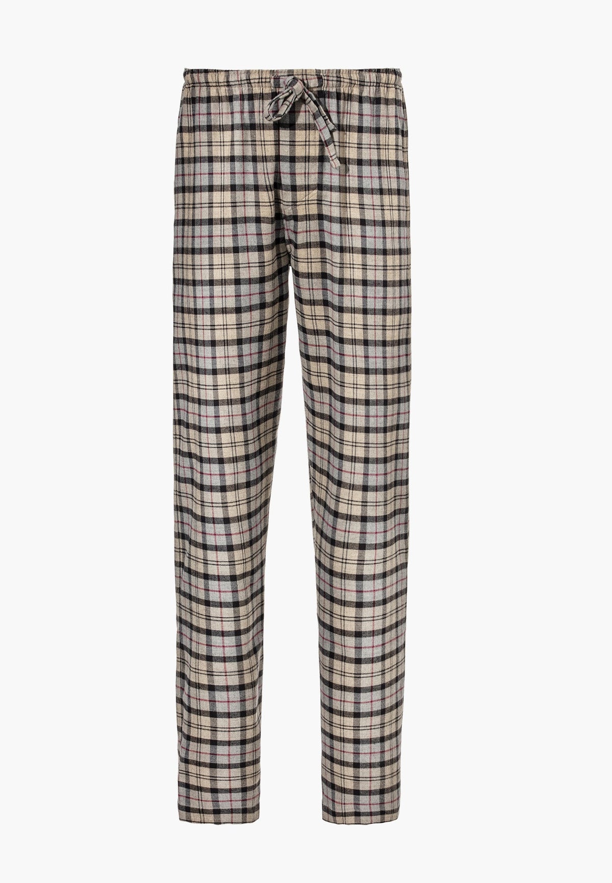 Cozy Flannel | Pantalon - beige check