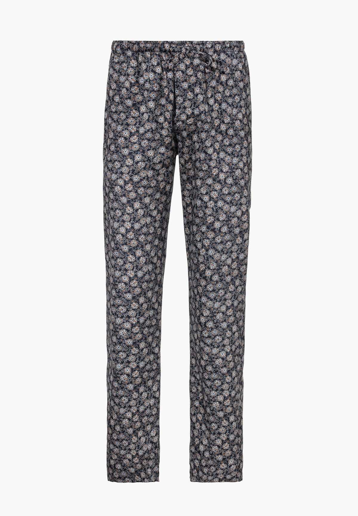 Cotton Sateen Print | Pantalon - multicolor blue