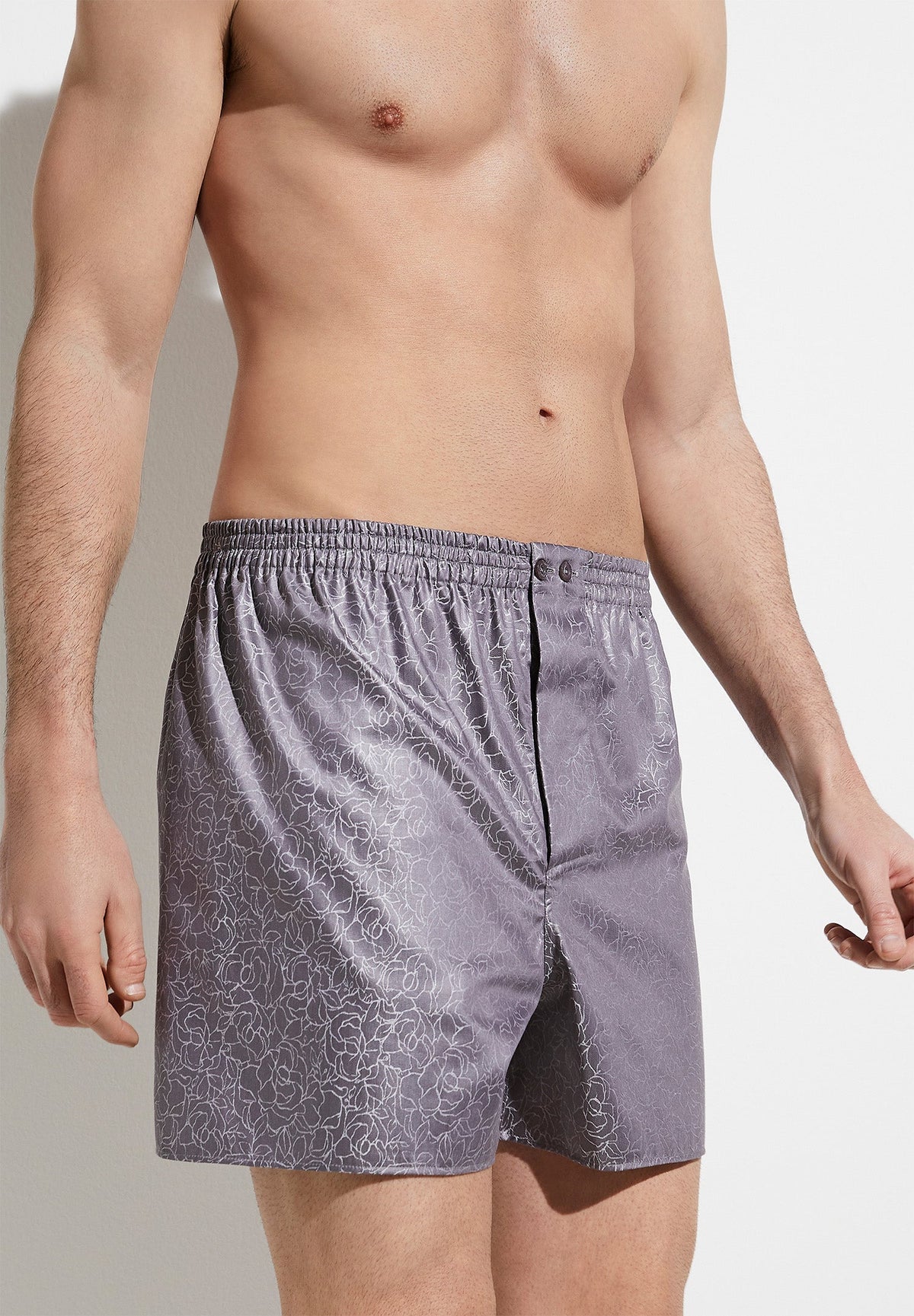 Luxury Jacquard | Boxer Shorts - anthrazit