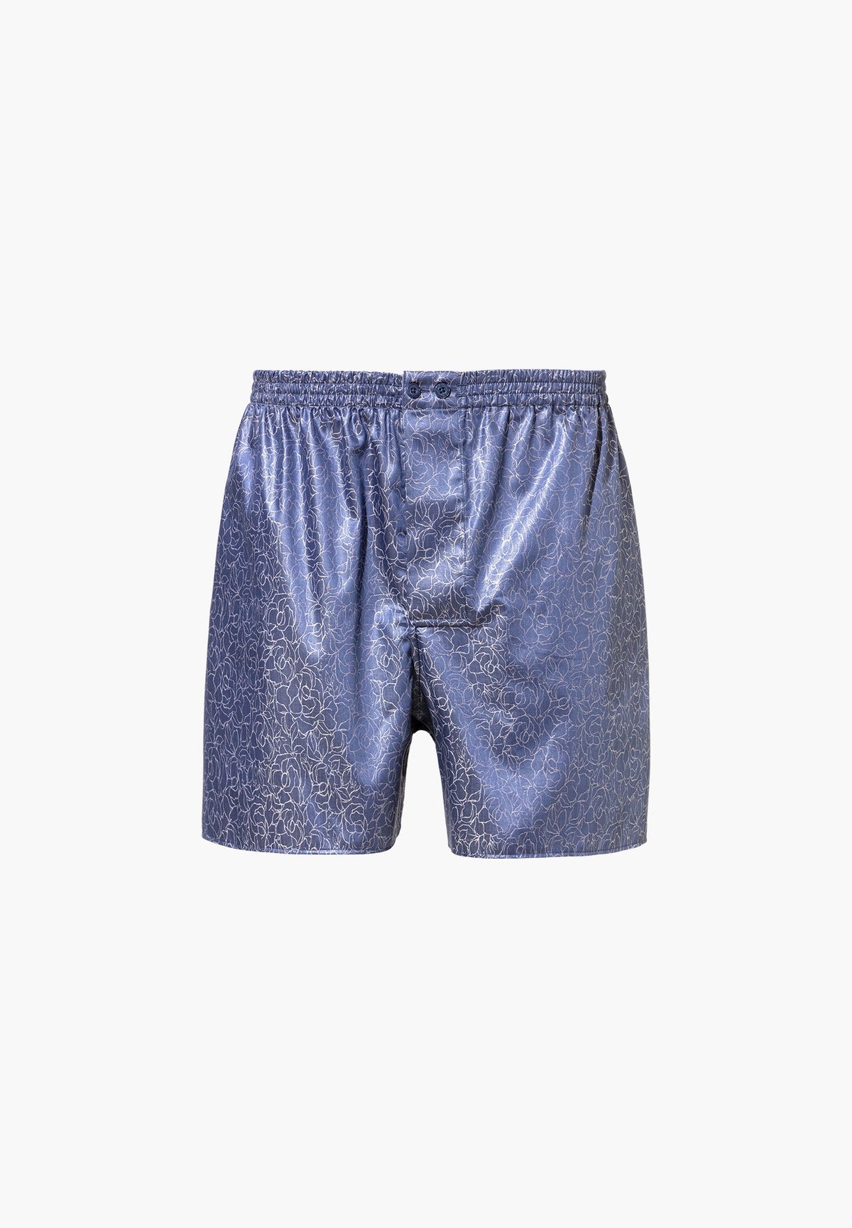 Luxury Jacquard | Boxer Shorts - blue