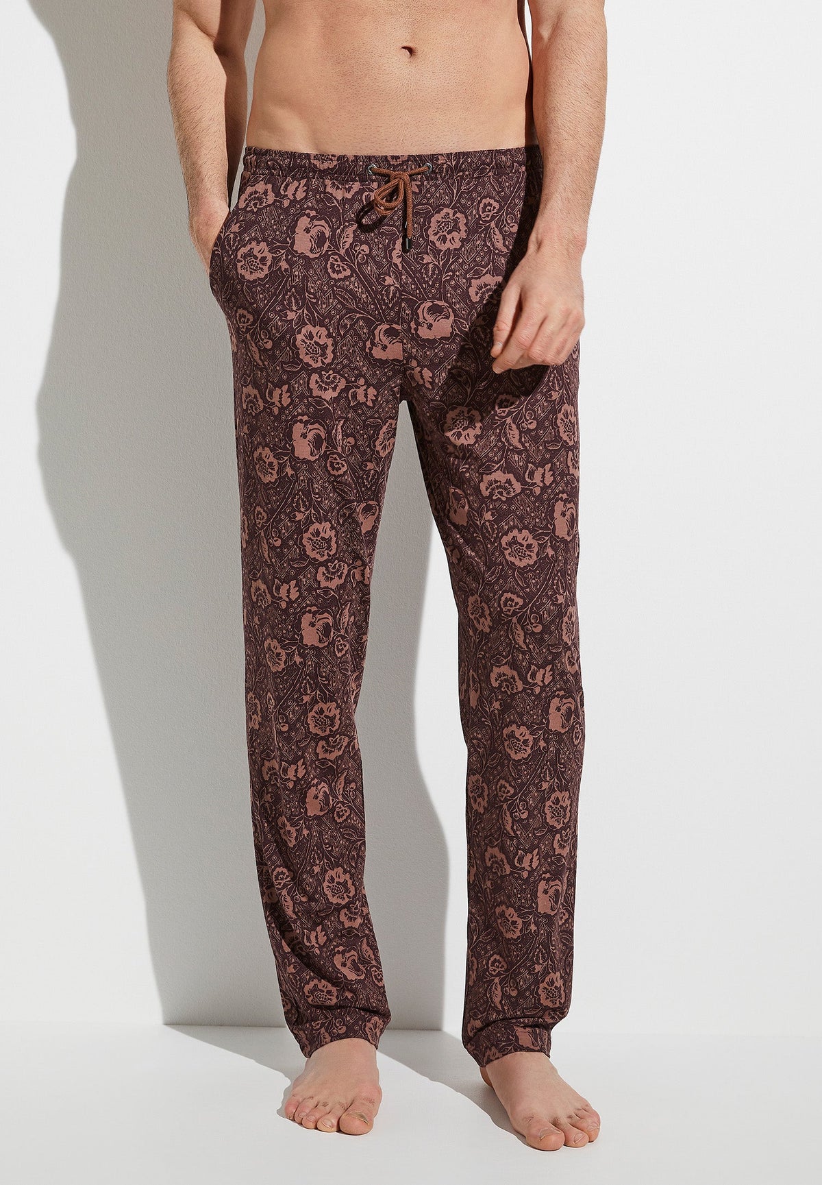 Pureness Print | Pants Long - muskat