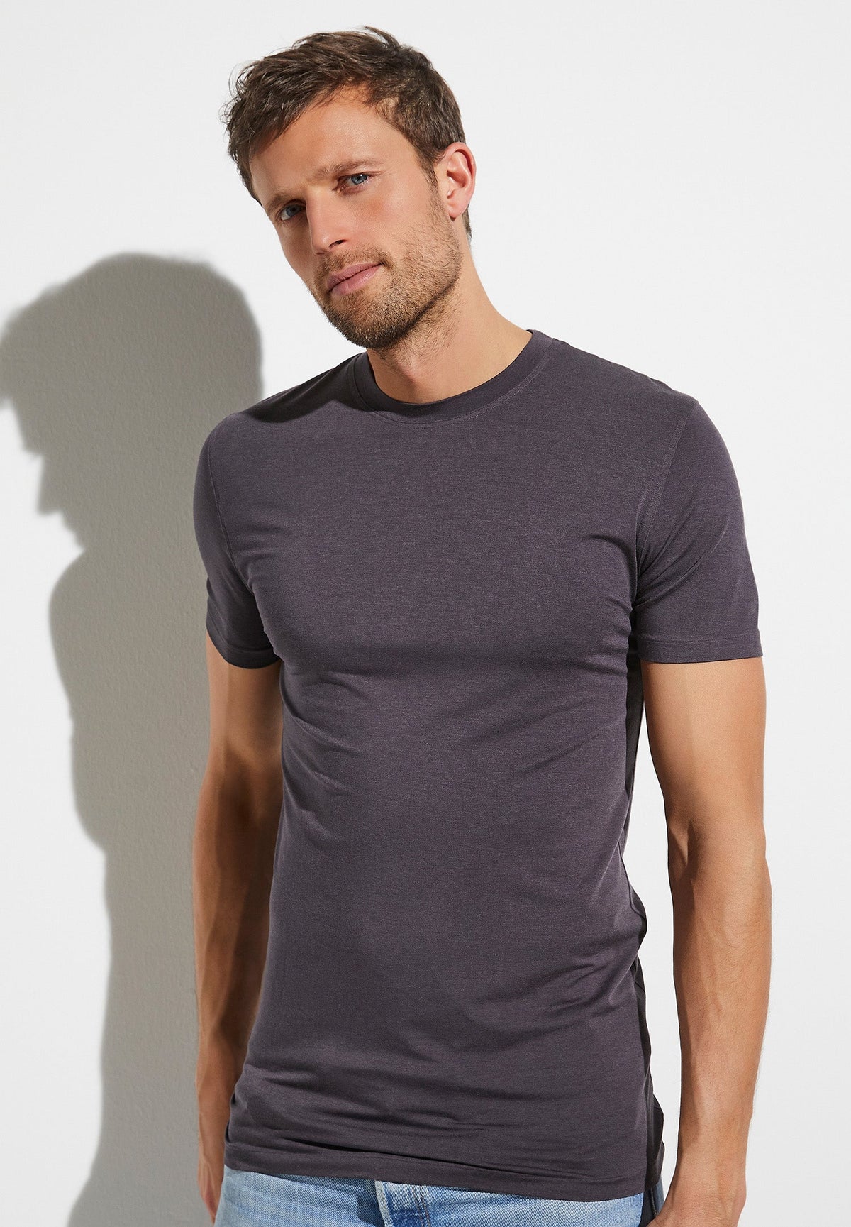 Cozy Comfort | T-Shirt Short Sleeve - anthrazit