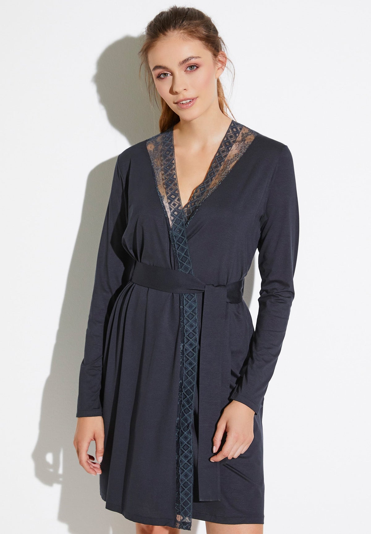 Sensual Fashion | Robe de chambre courte - midnight