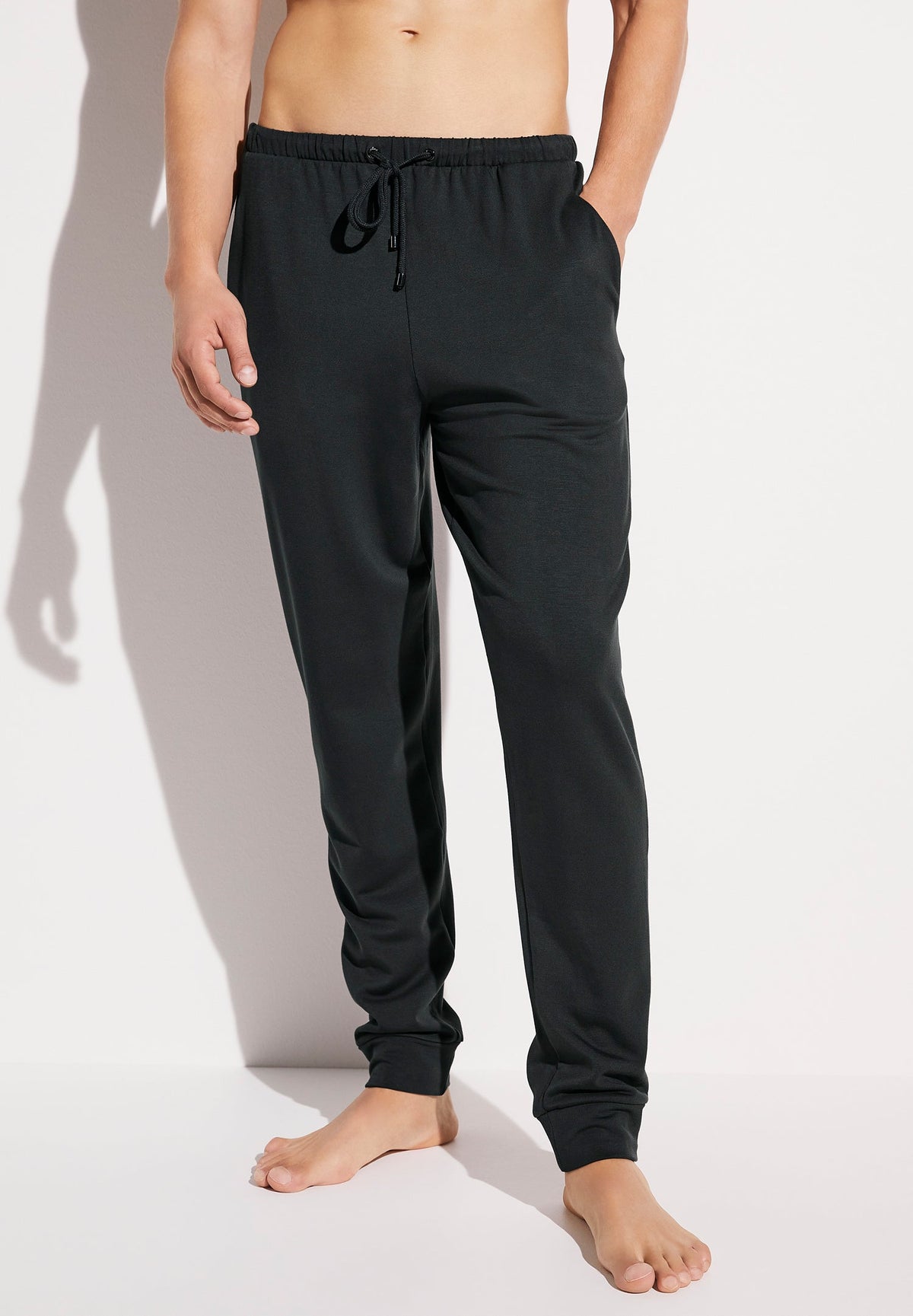 Viscose Stretch | Pants Long - slate grey