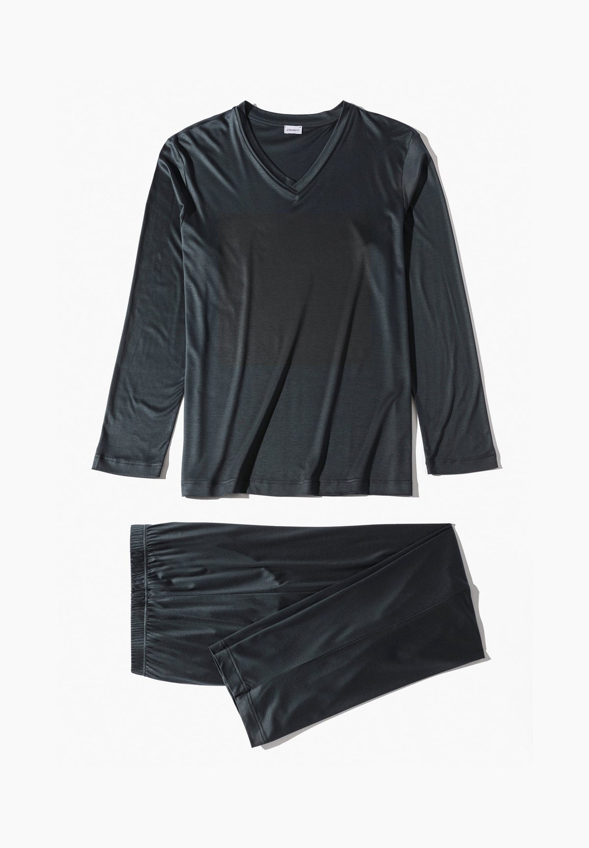 Sustainable Luxury | Pyjama Long - dark slate