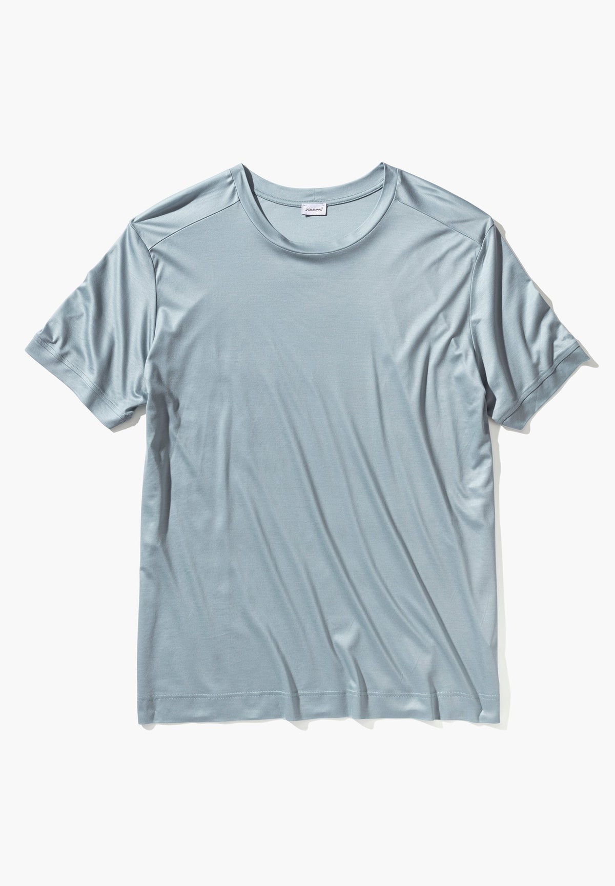 Sustainable Luxury | T-Shirt Short Sleeve - blue grey