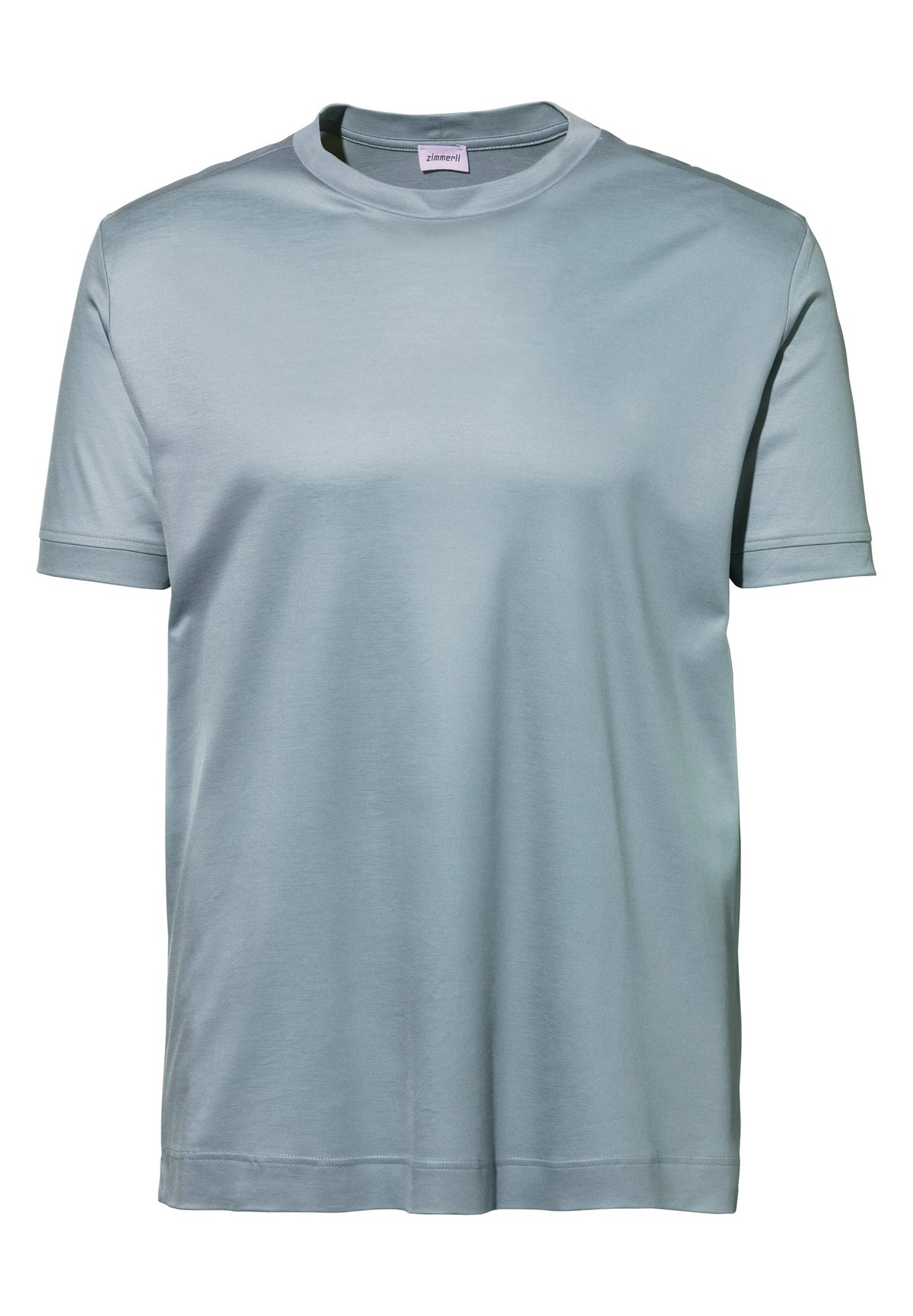 Sustainable Luxury | T-Shirt Short Sleeve - blue grey