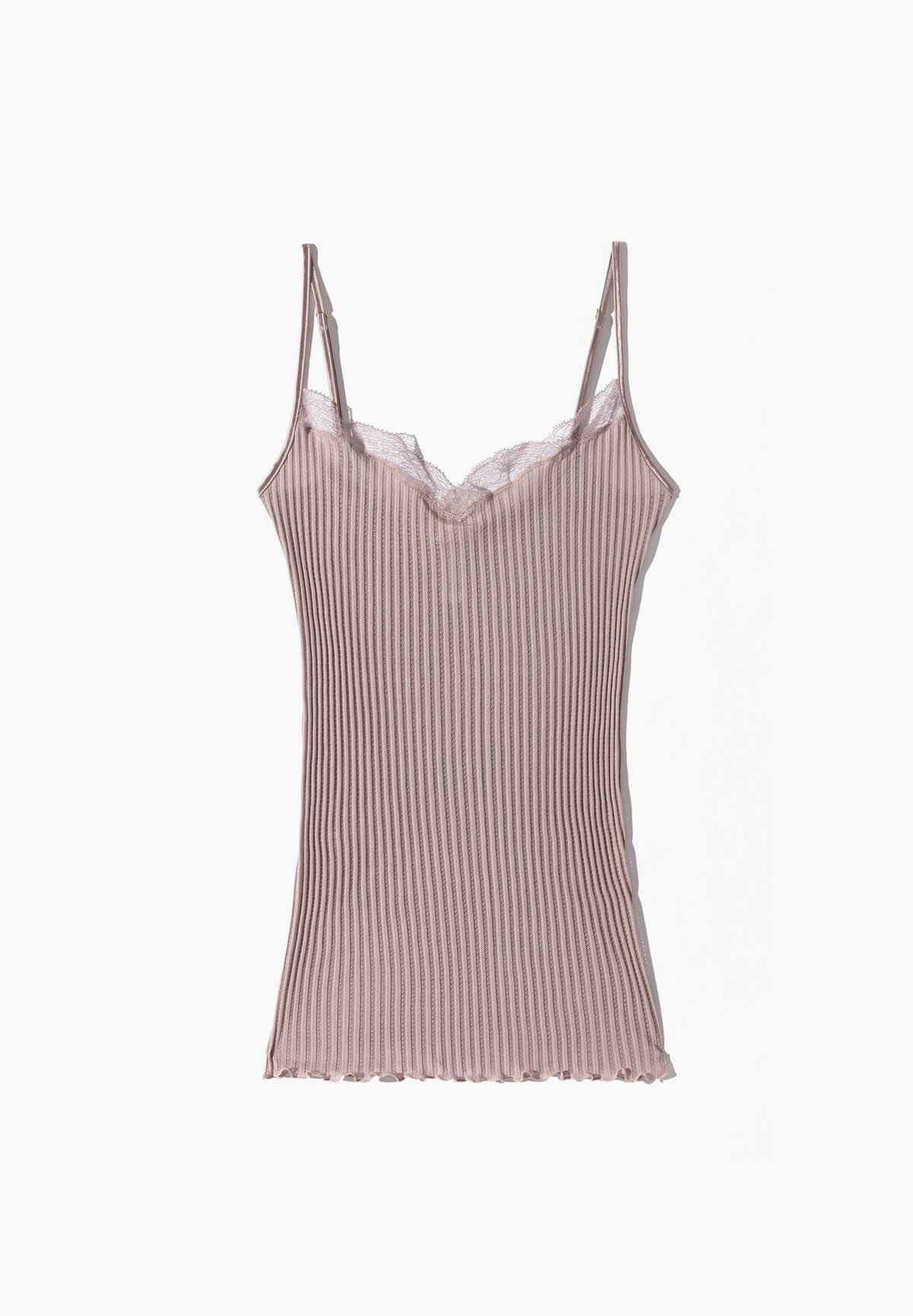 Maude Privé | Spaghetti Top - pink taupe