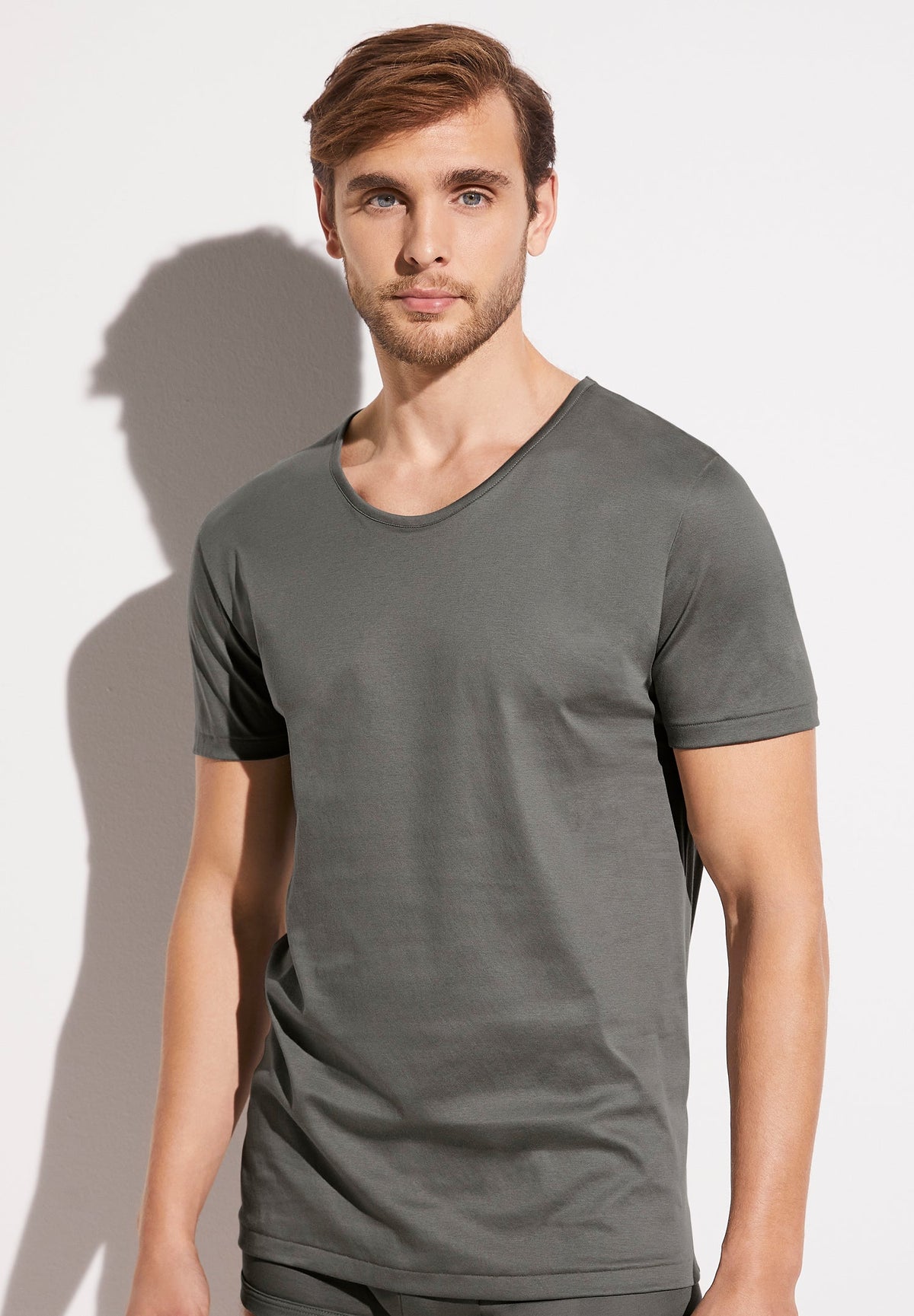 Sea Island | T-Shirt Short Sleeve - dark sage