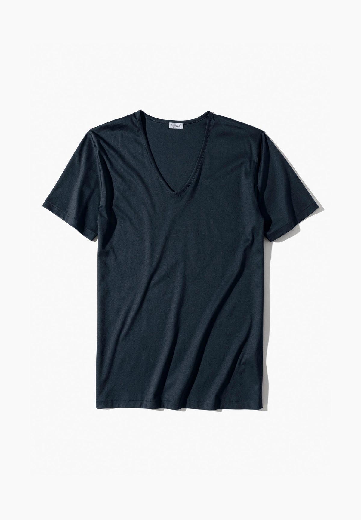 Sea Island | T-Shirt kurzarm V-Ausschnitt - midnight navy