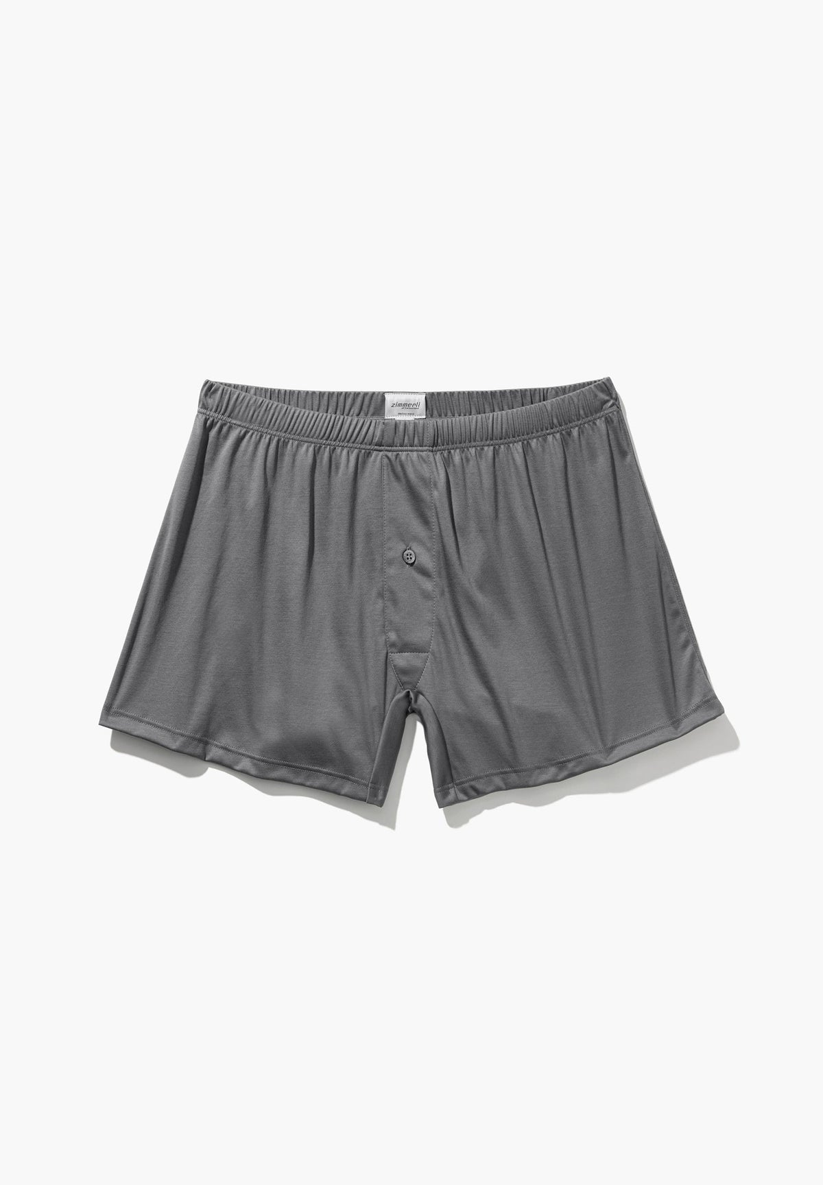 Sea Island | Boxer Shorts, open fly - dark sage