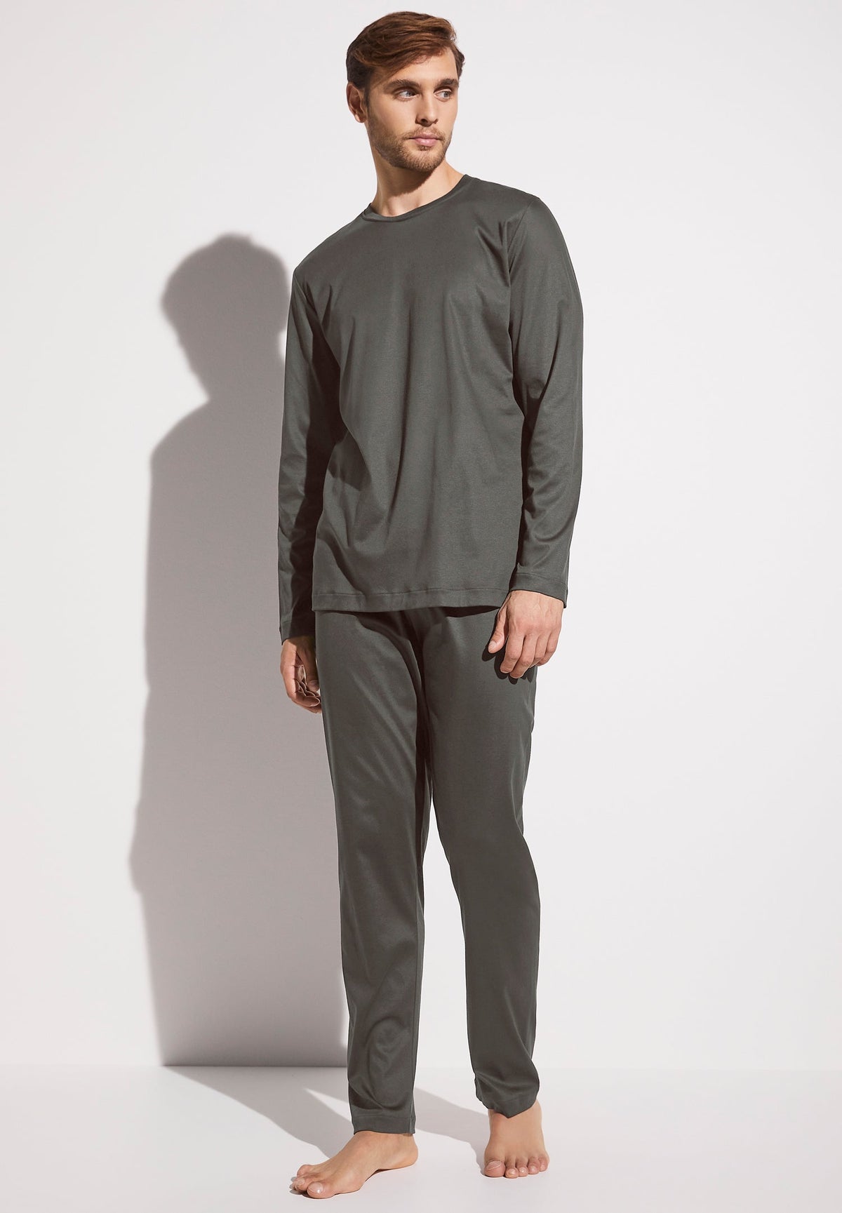 Sea Island | Pyjama Long - dark sage