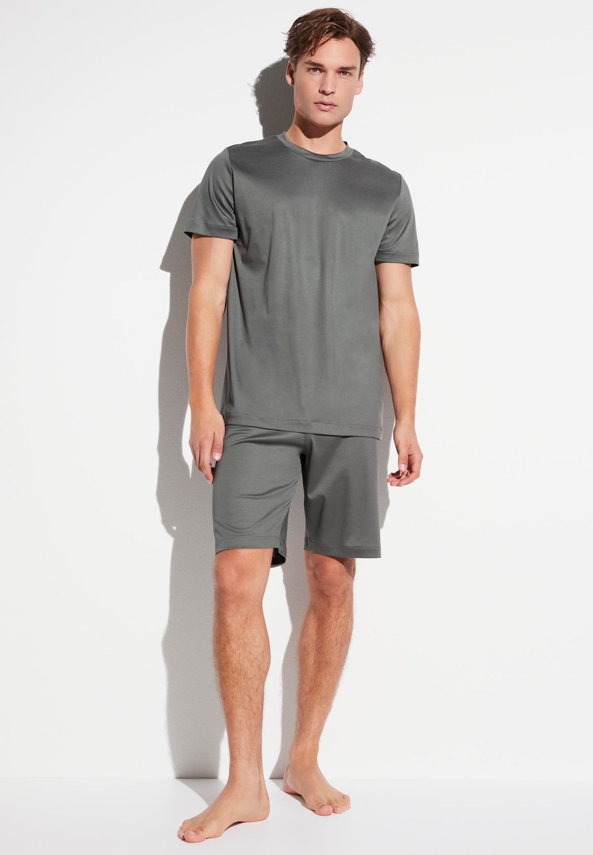 Sea Island | Pyjama Short - dark sage