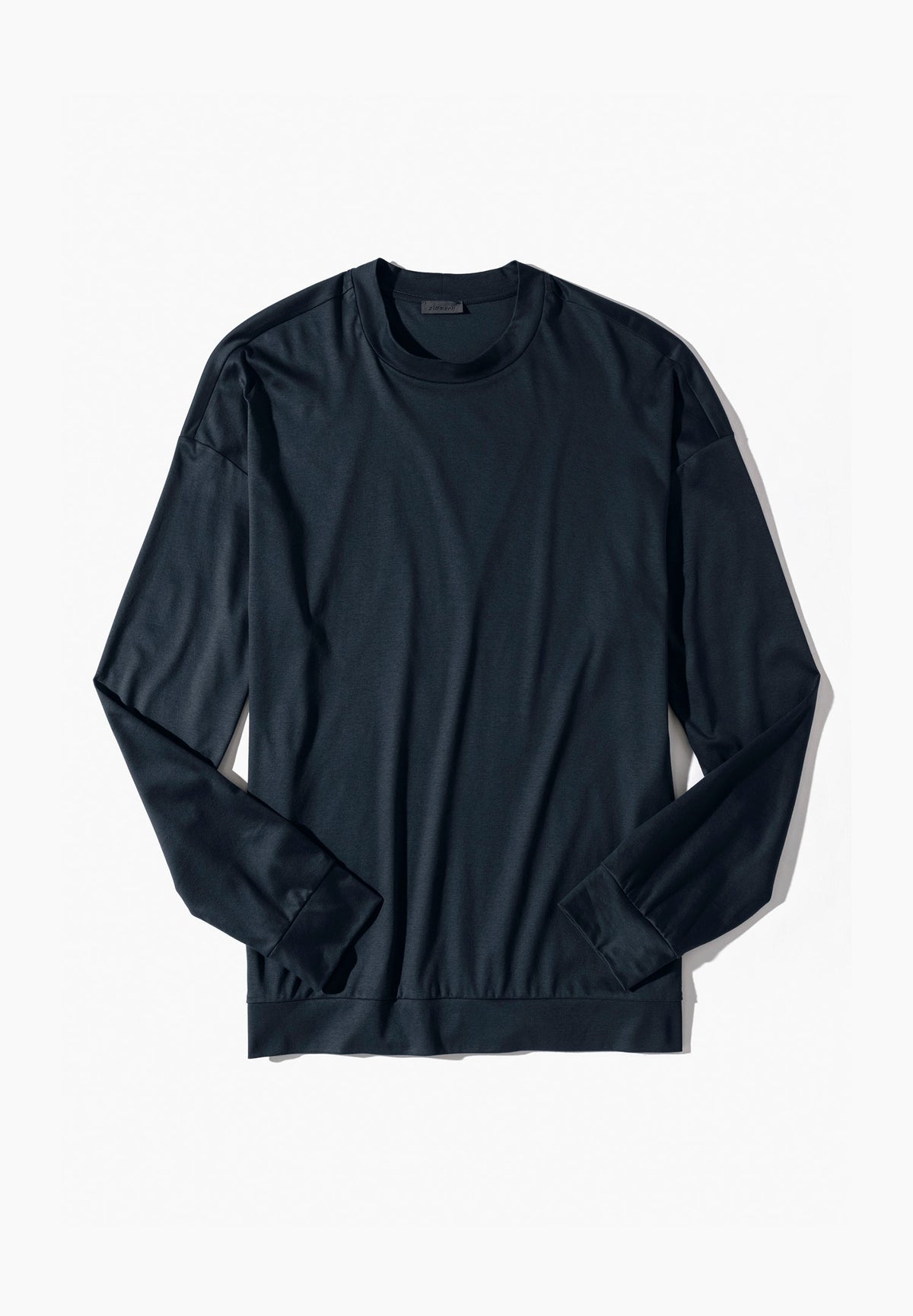 Sea Island | T-Shirt langarm - midnight navy