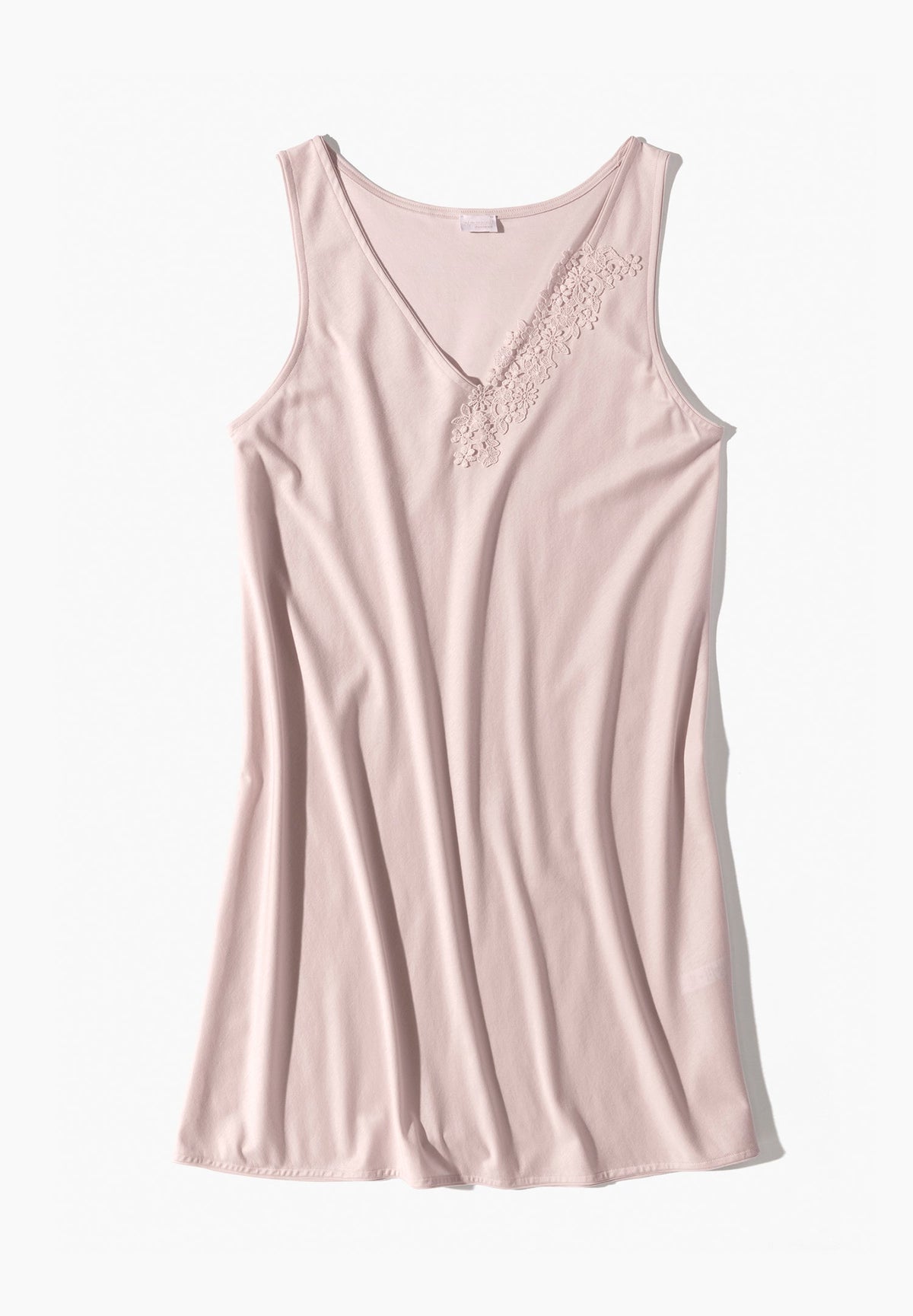 Sea Island | Chemise de nuit sans manches - gray lilac