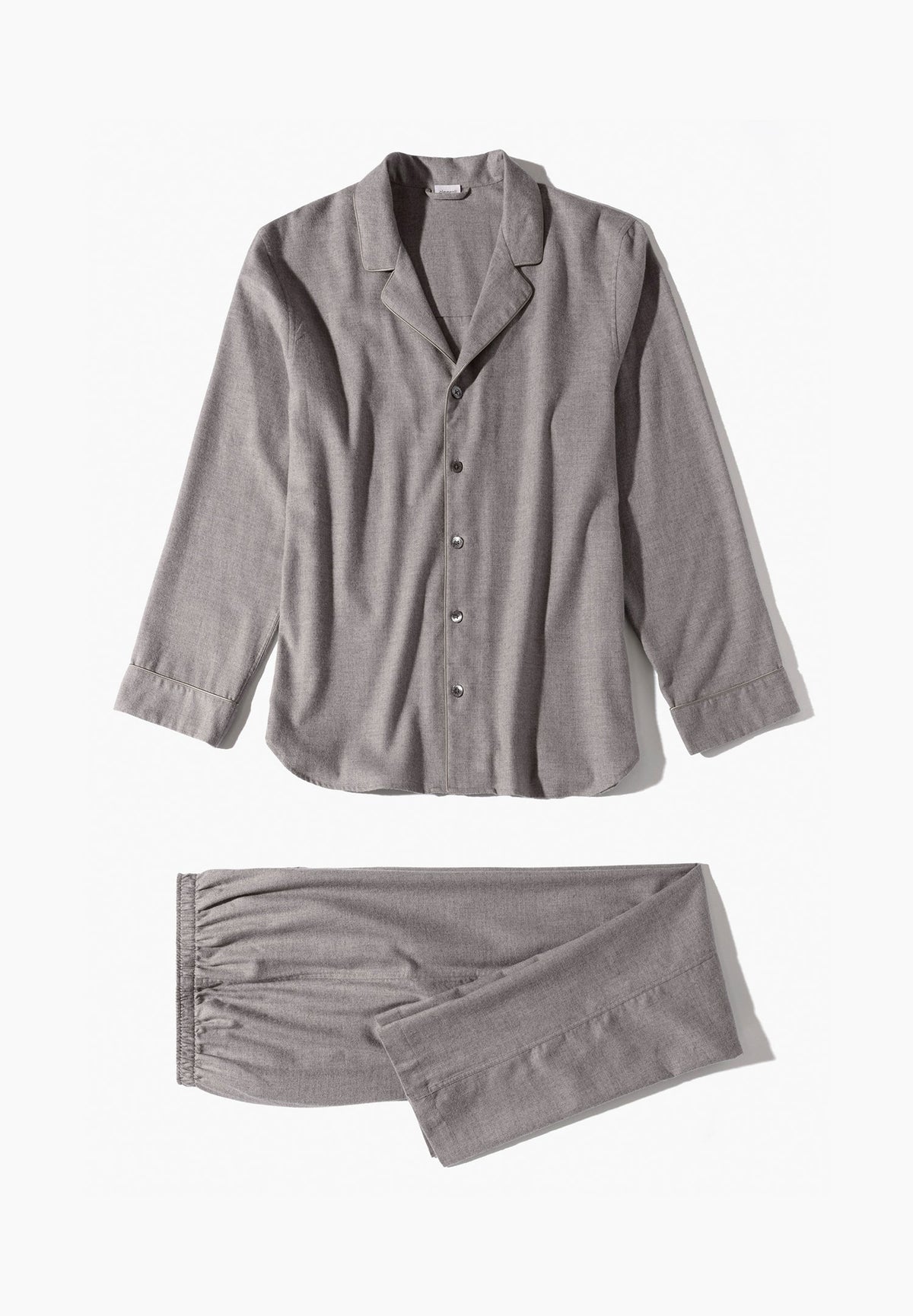 Cozy Flannel | Pyjama Long - grey