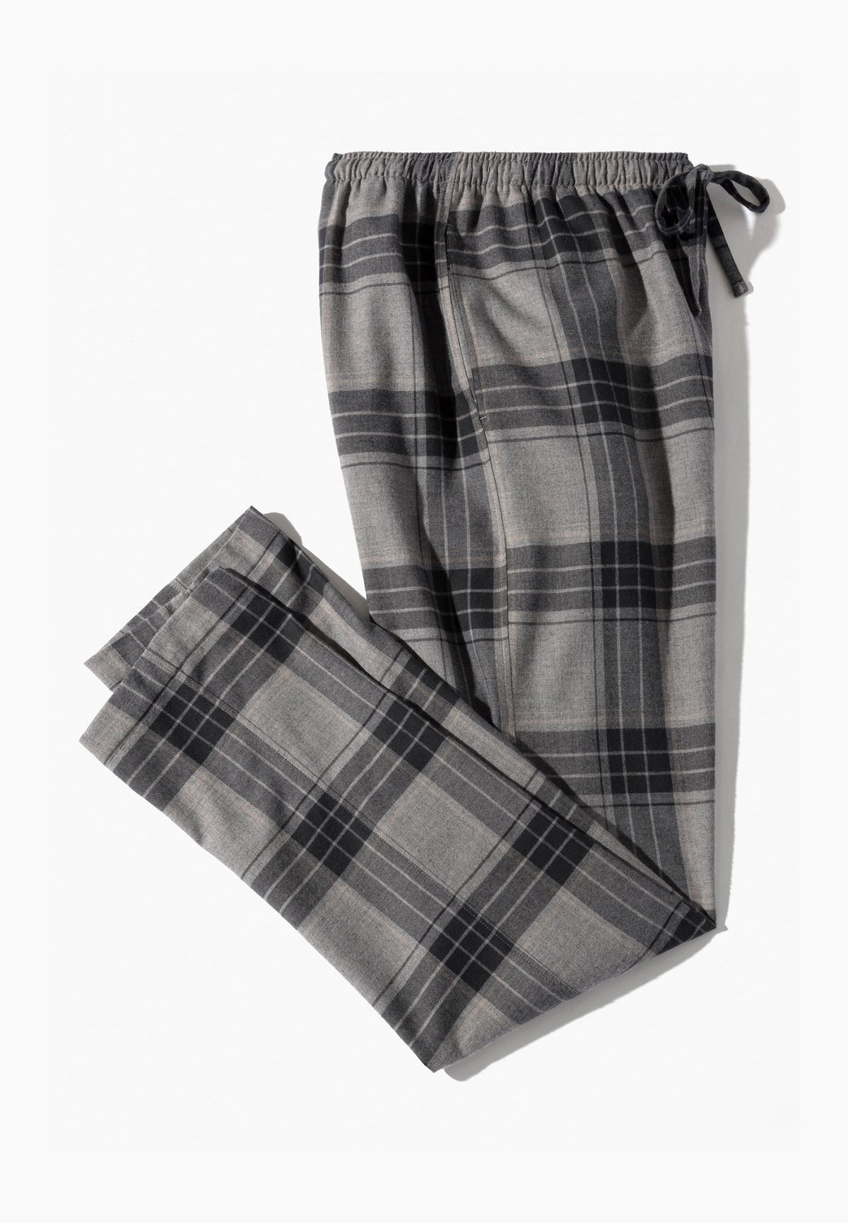 Cozy Flannel | Pants Long - grey check