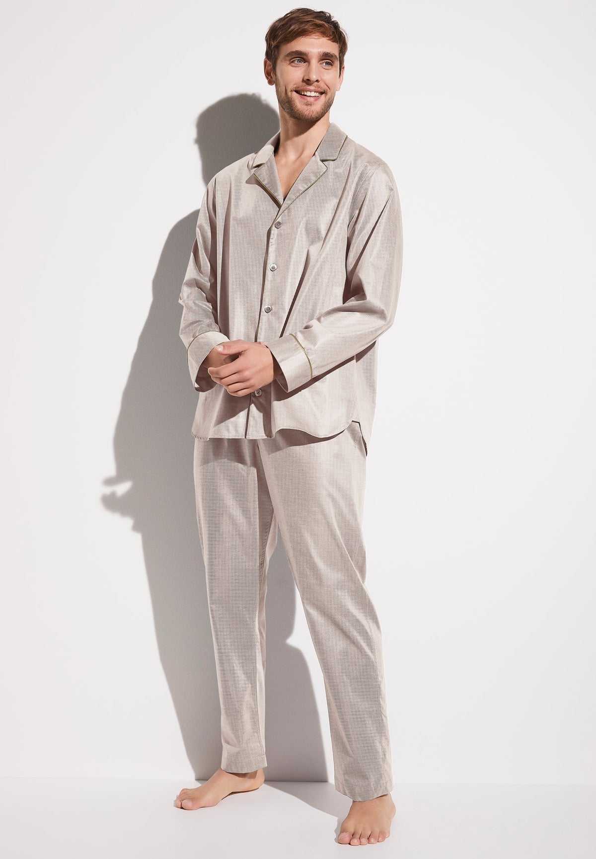 Luxury Jacquard | Pyjama lang - sand