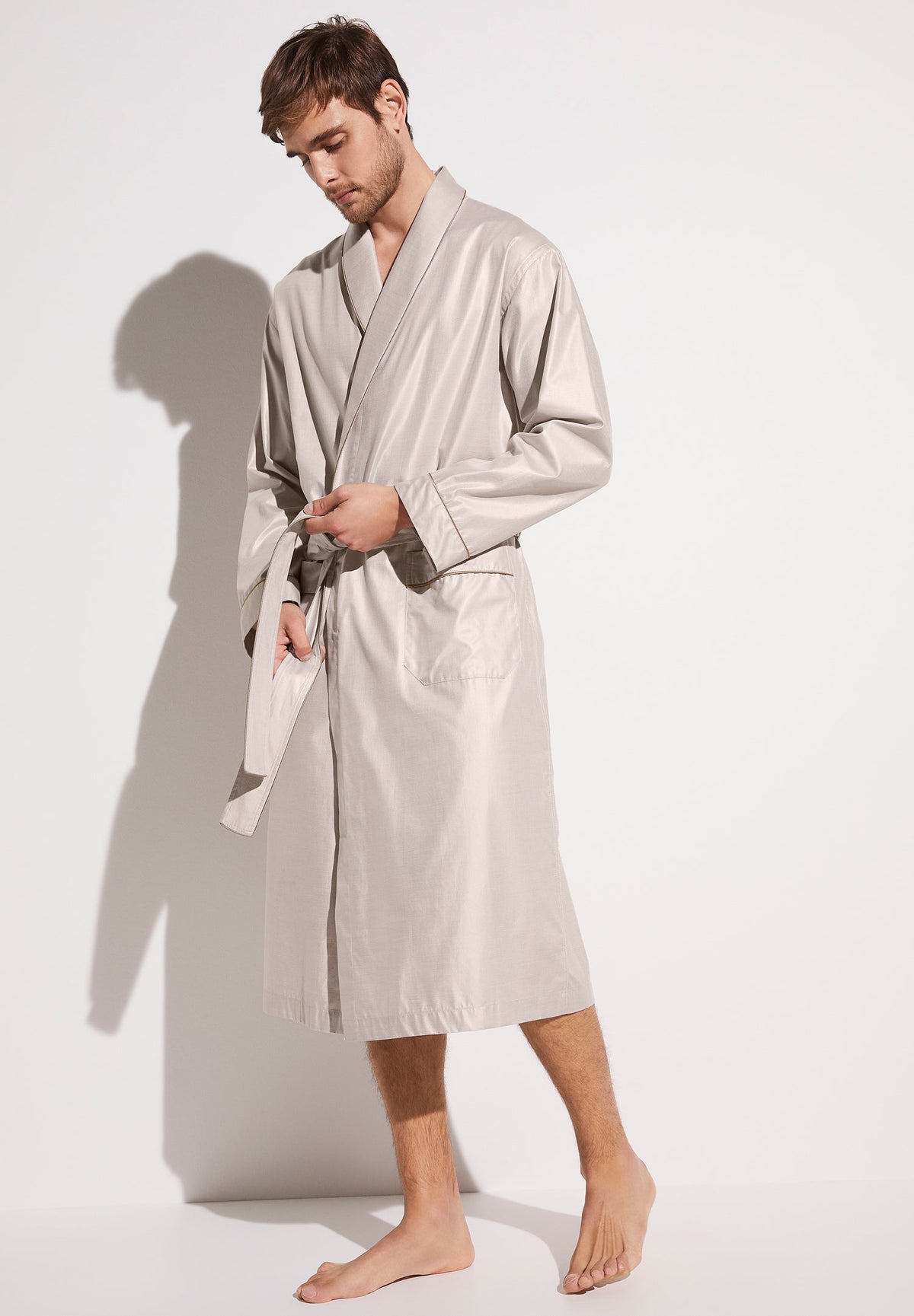 Luxury Jacquard | Robe Long - sand