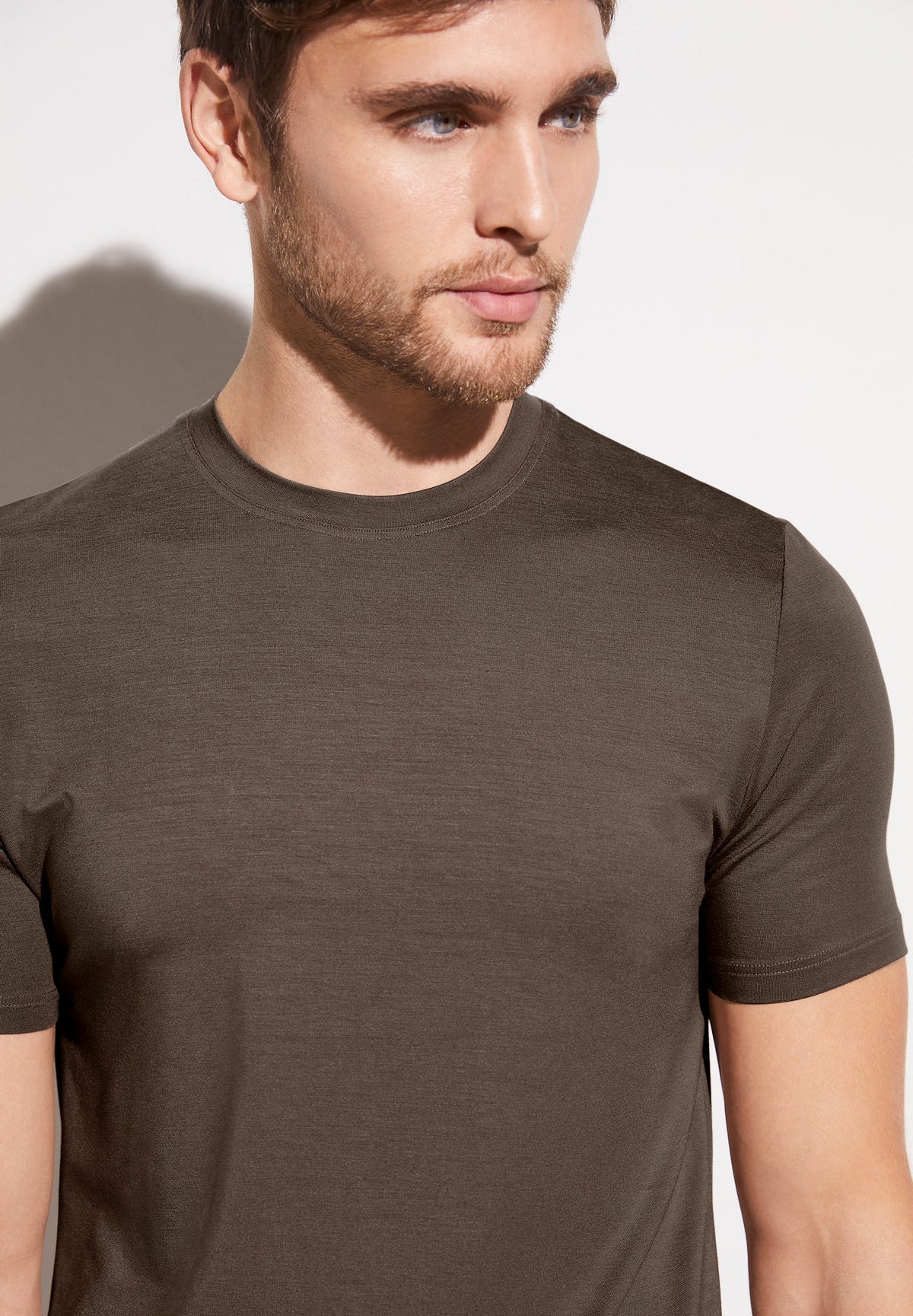 Pureness | T-Shirt kurzarm - walnut