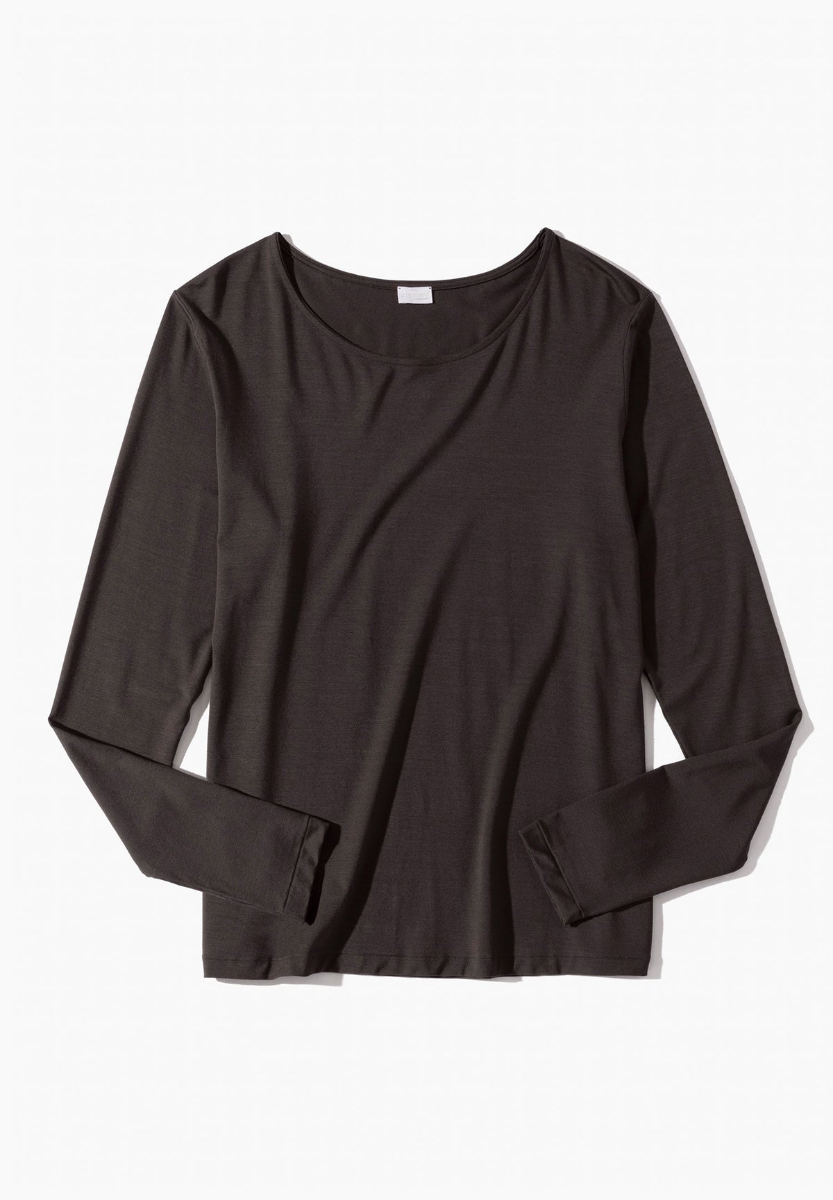 Pureness | T-Shirt Long Sleeve - chocolate