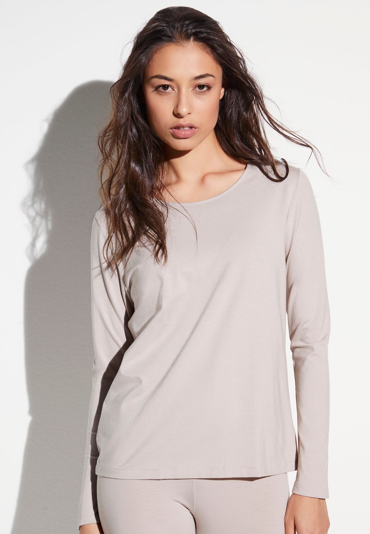 Pureness | T-Shirt langarm - pearl