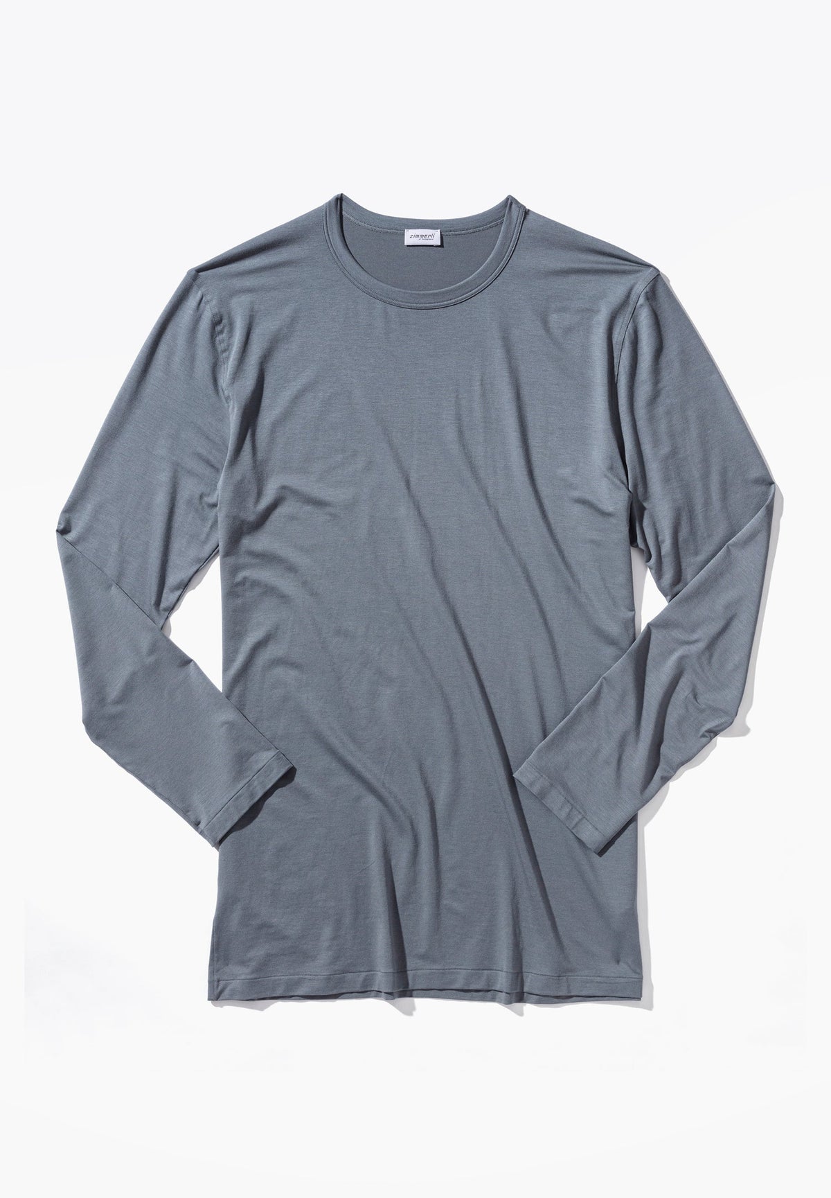 Cozy Comfort | T-Shirt langarm - steel blue