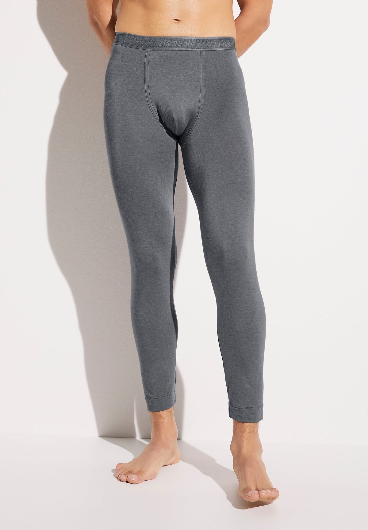 Cozy Comfort | Lange Unterhose - steel blue