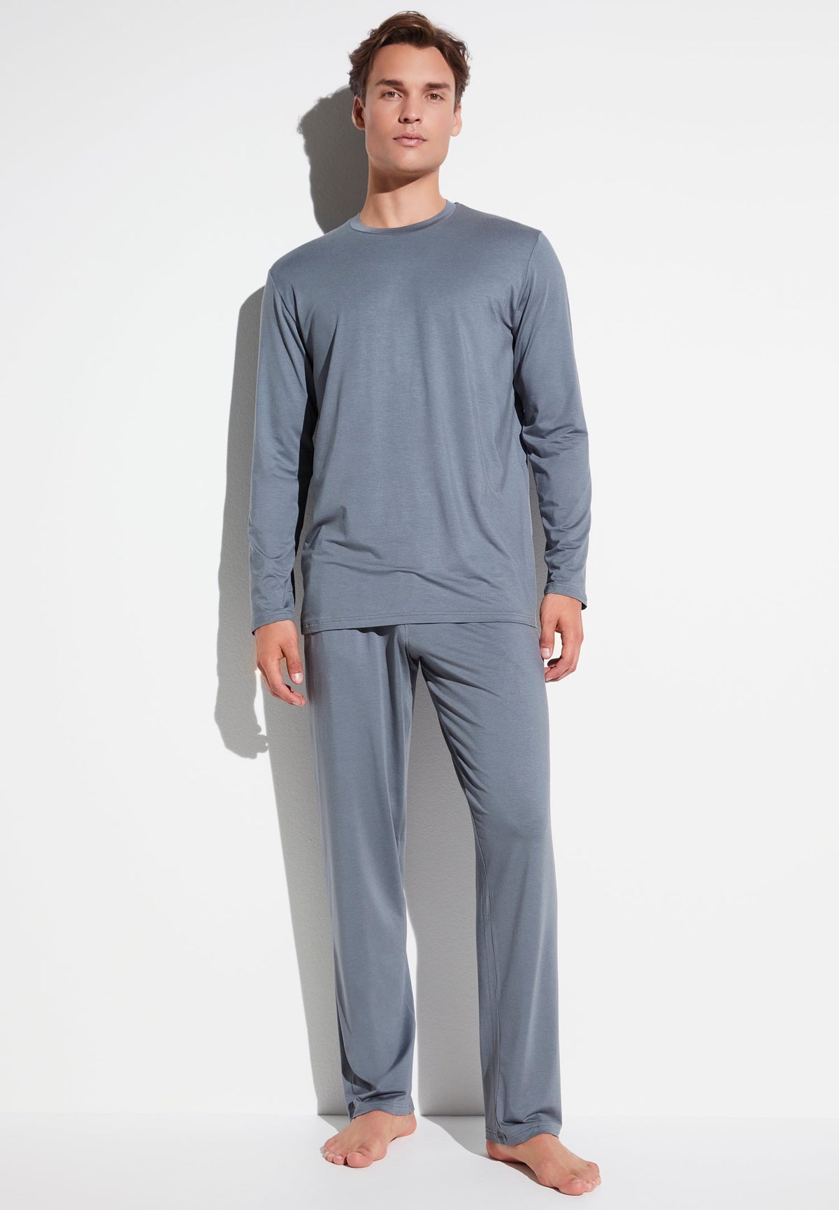 Cozy Comfort | Pyjama Long - steel blue