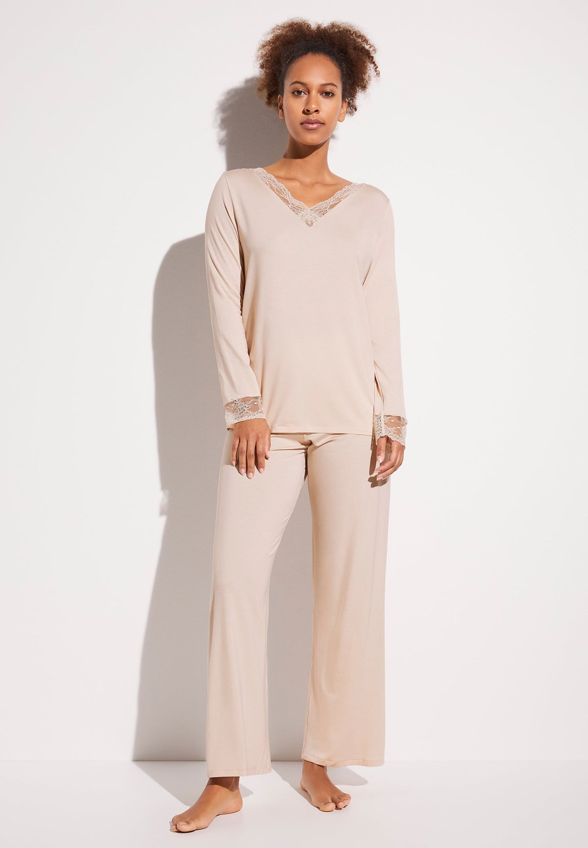 Sensual Fashion | Pyjama Long - light peach