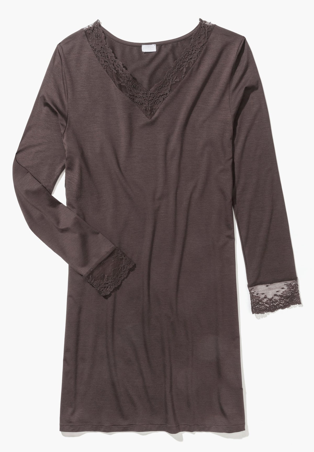 Sensual Fashion | Sleepshirt langarm - black olive