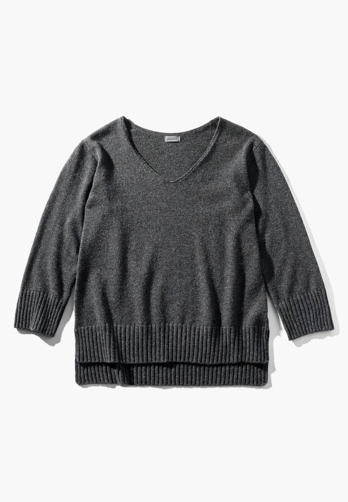 Luxury Cashmere | Pullover - anthrazit