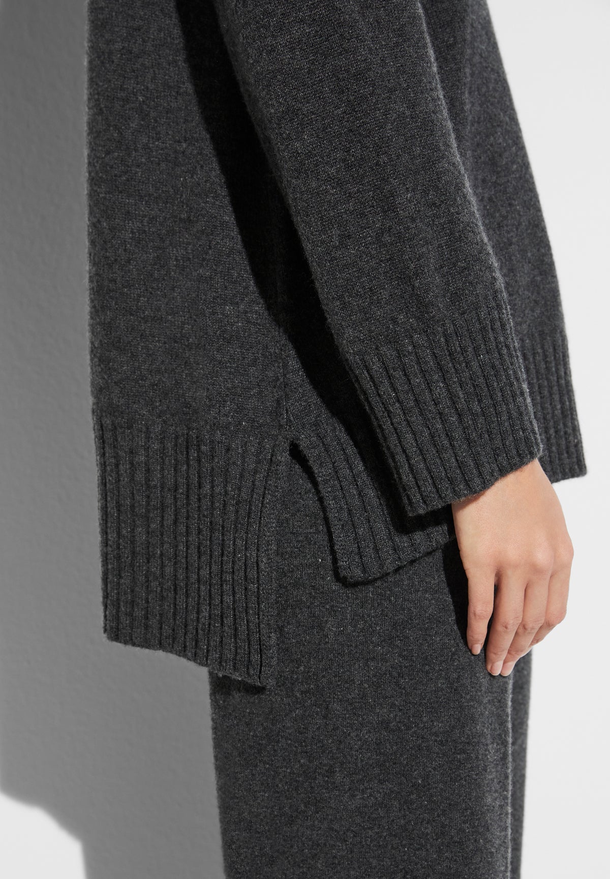 Luxury Cashmere | Pullover - anthrazit