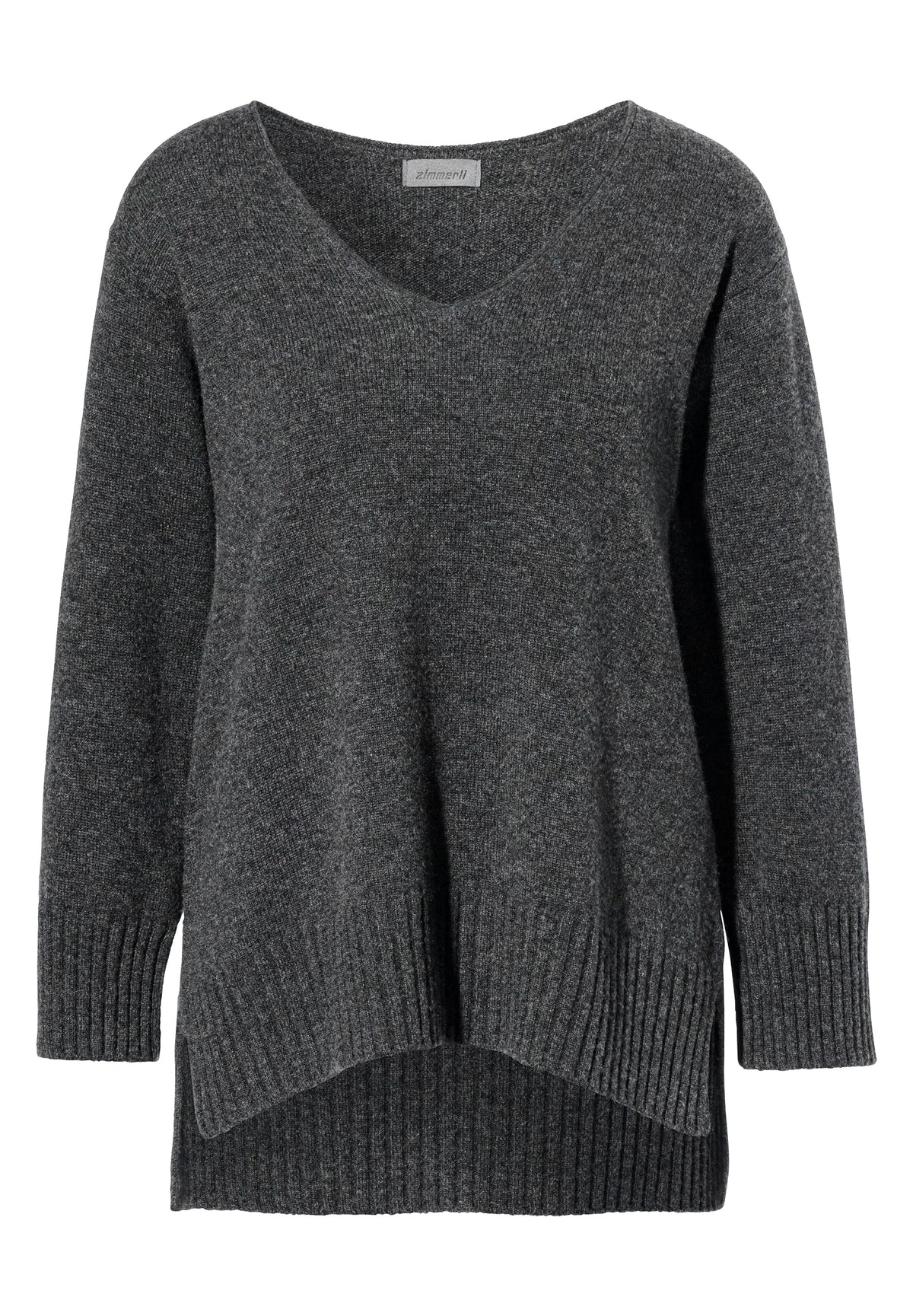 Luxury Cashmere | Pullover - anthrazit