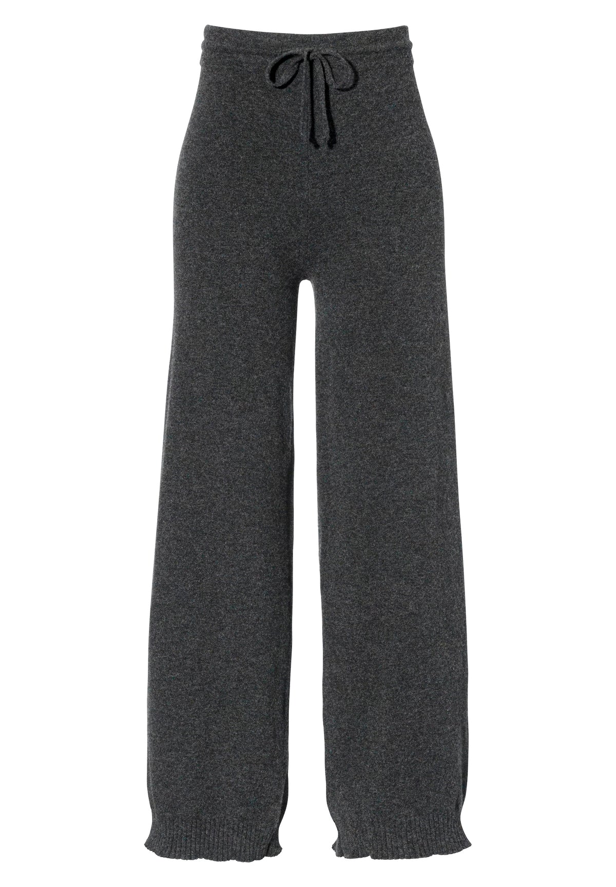 Luxury Cashmere | Pantalon - anthrazit