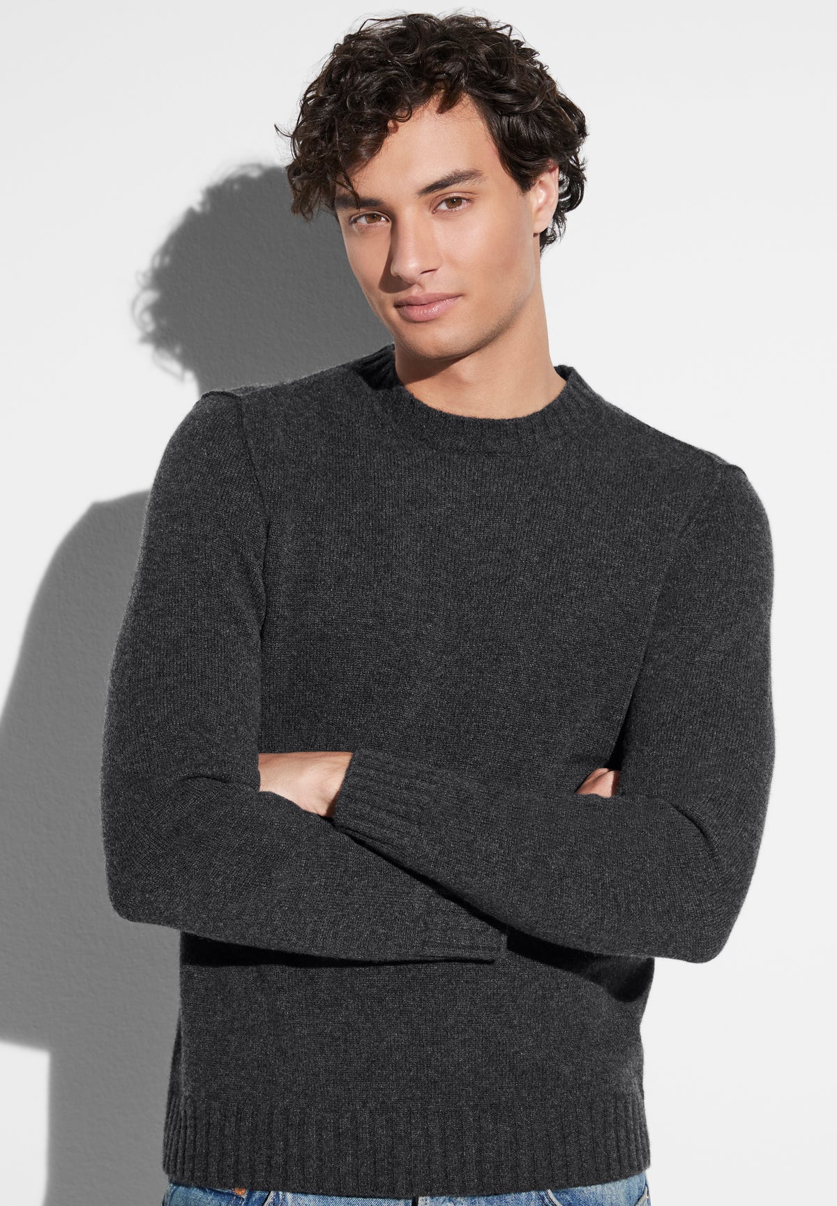 Luxury Cashmere | Pullover - anthrazit