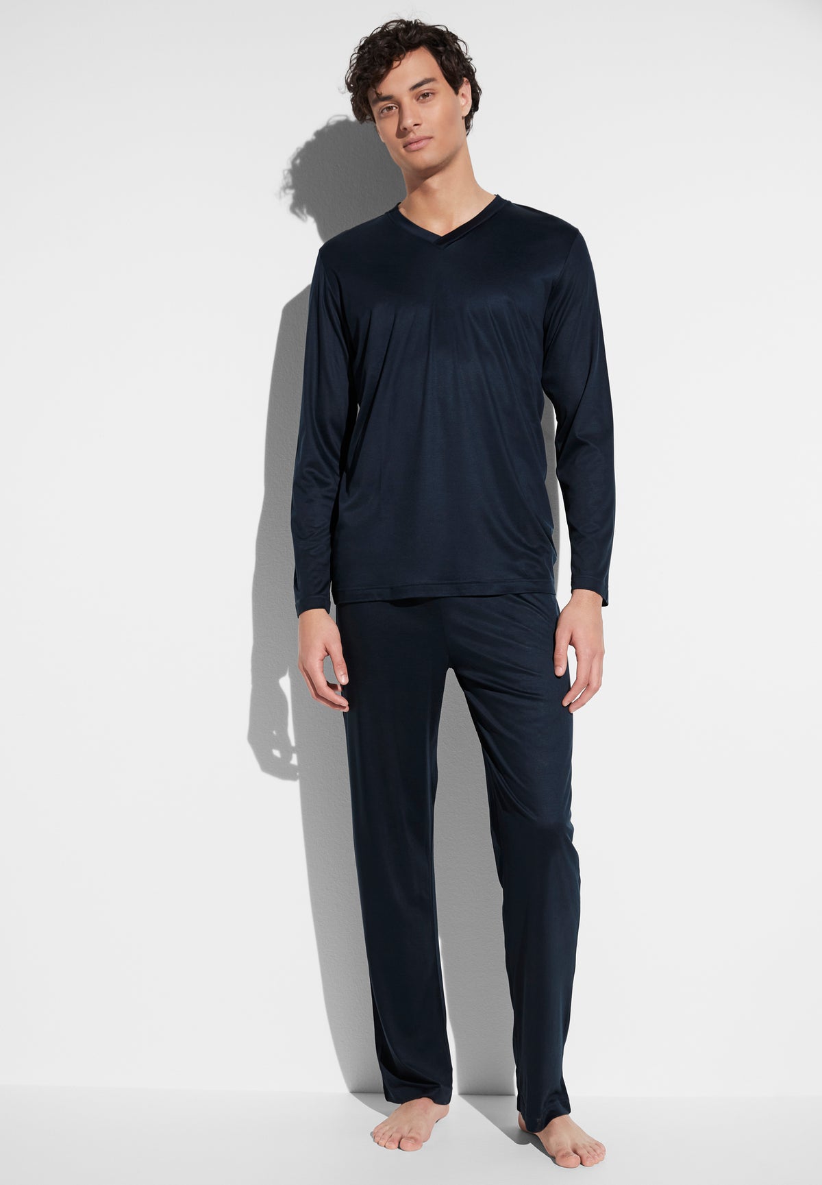 Sustainable Luxury | Pyjama Long - twilight blue